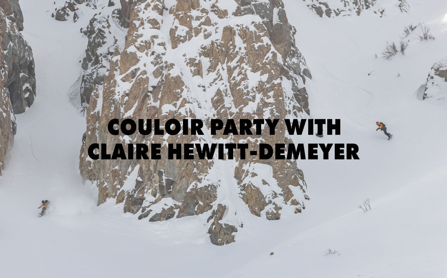 Couloir Party With Claire Hewitt-Demeyer