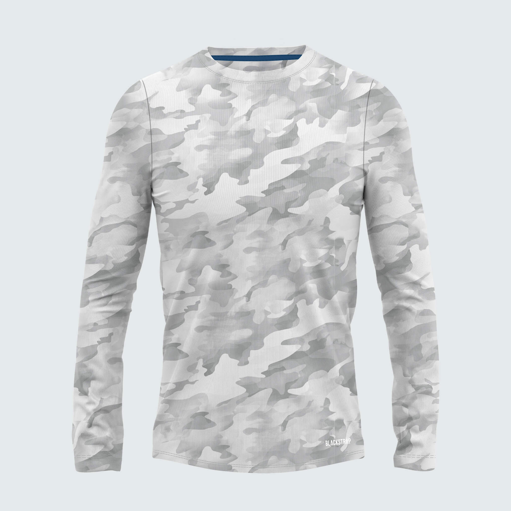 Big Kids' Brackish Crewneck Long Sleeve BlackStrap #color_commando-light