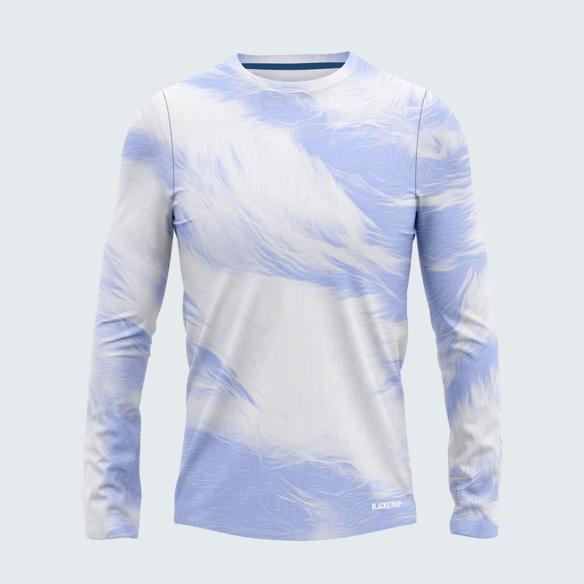 Big Kids' Brackish Crewneck Long Sleeve BlackStrap #color_fur-flax