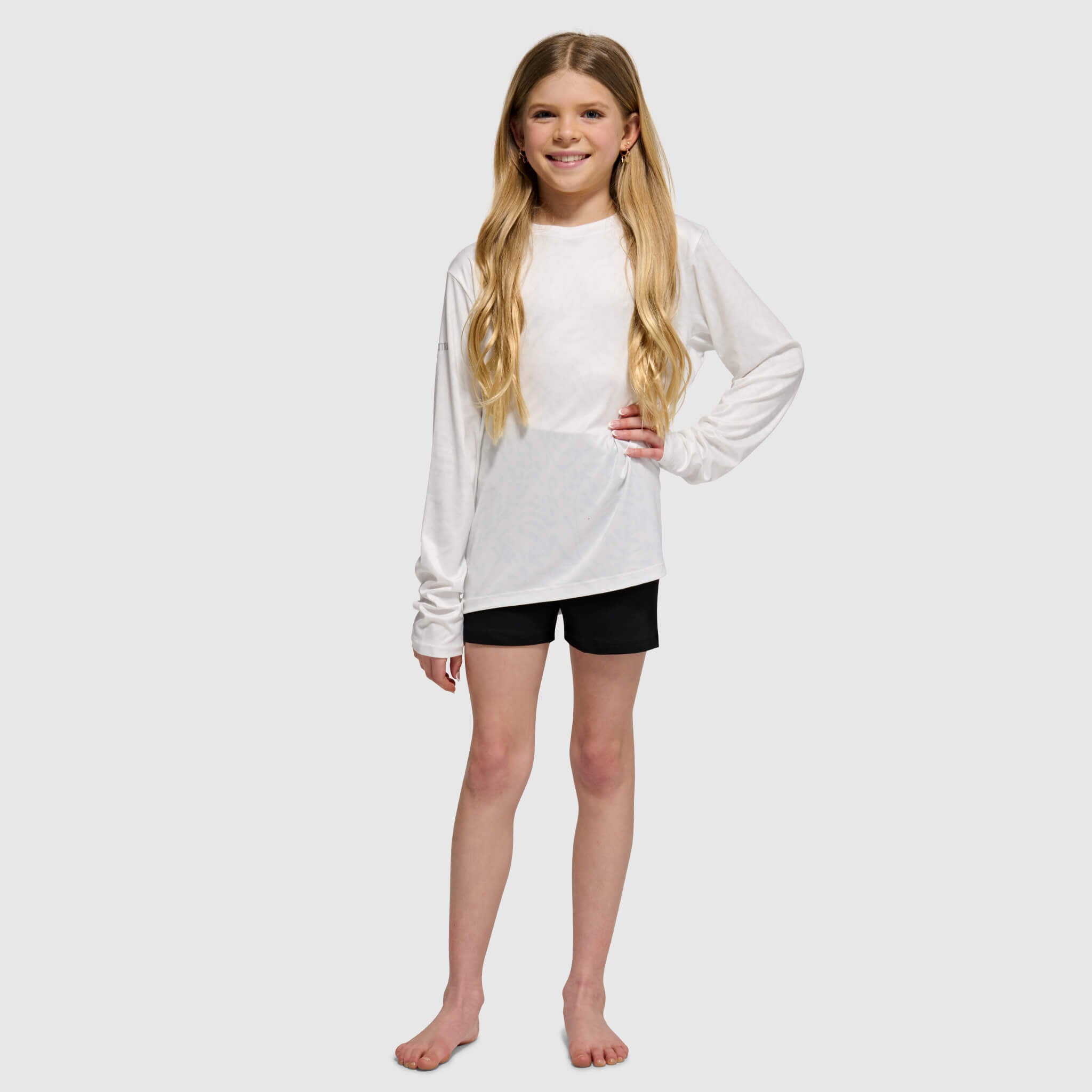 Big Kids' Brackish Crewneck Long Sleeve BlackStrap #color_ripple ash