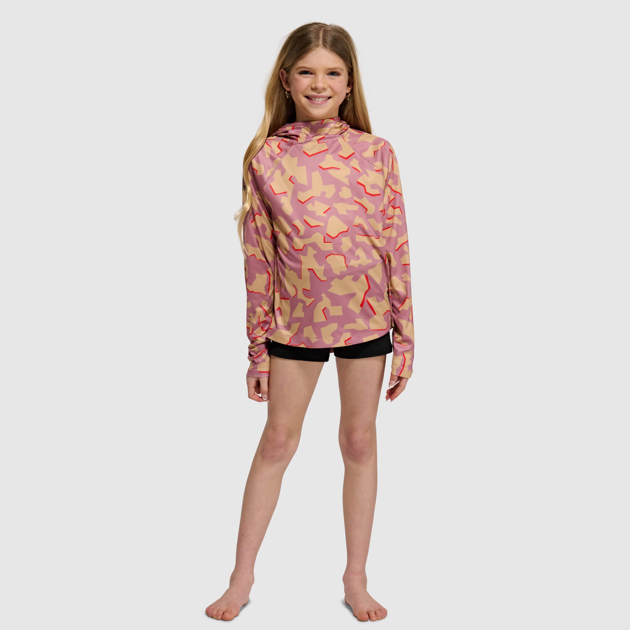 Big Kids' Brackish Hoodie BlackStrap #color_dimentical rhododendren