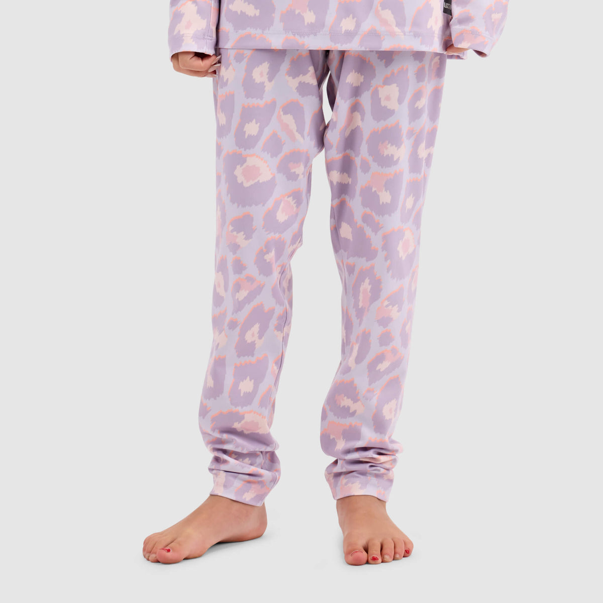 Big Kids' Evolver Baselayer Pant BlackStrap #color_ocelot dusk