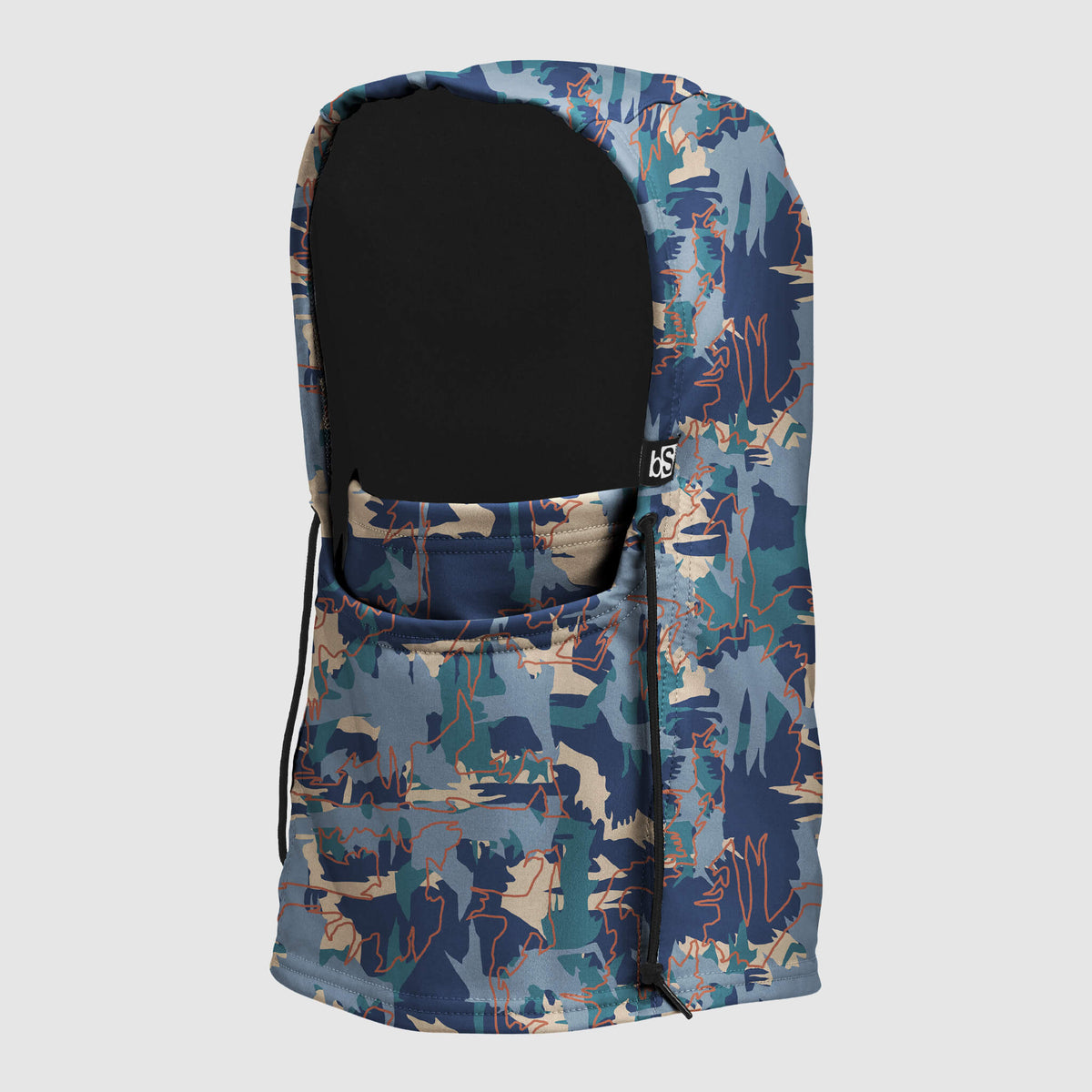 Camber Hood Adjustable Balaclava | Prints BlackStrap Badlands Deschutes #color_badlands-deschutes