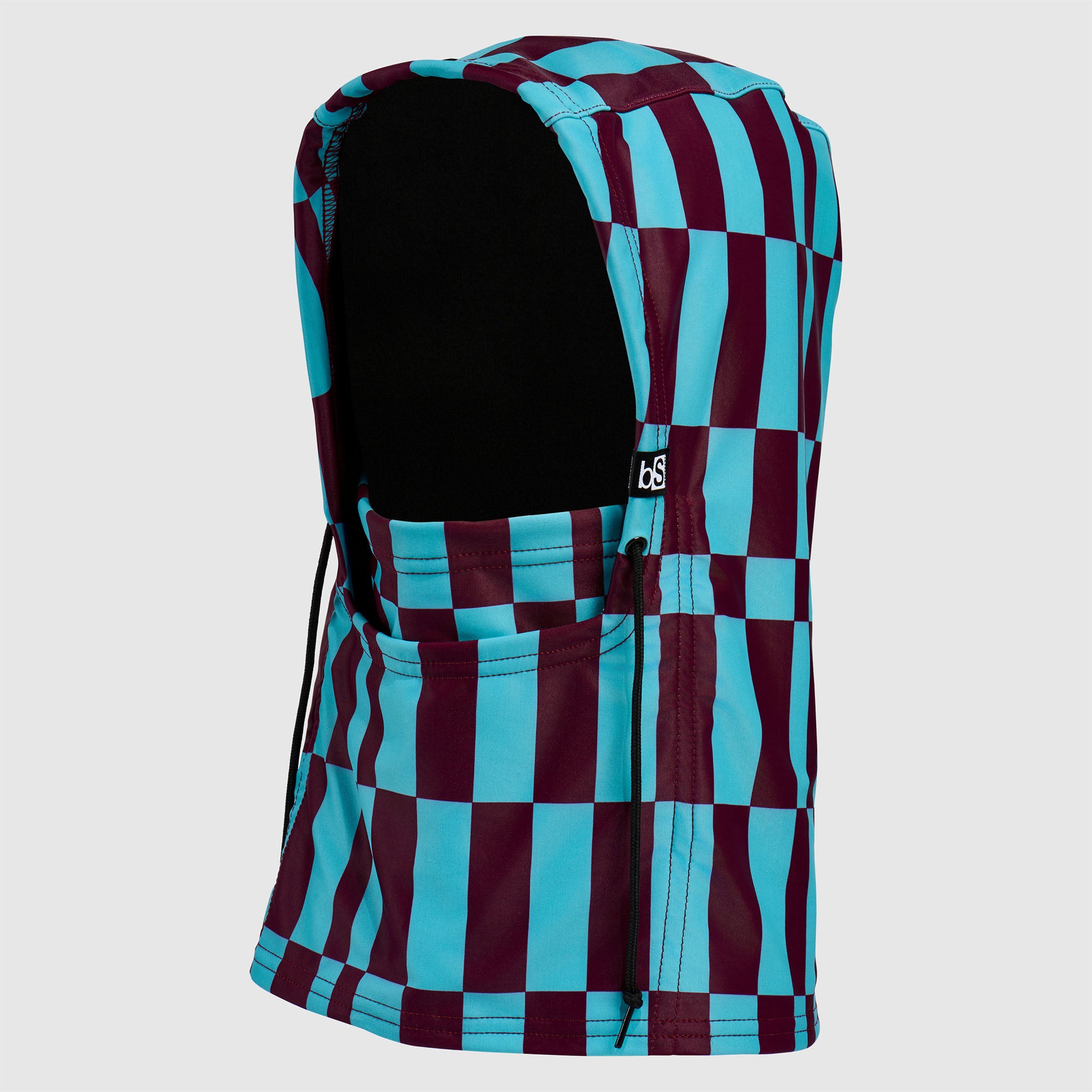 Camber Hood Adjustable Balaclava | Prints BlackStrap #color_hypno glacier