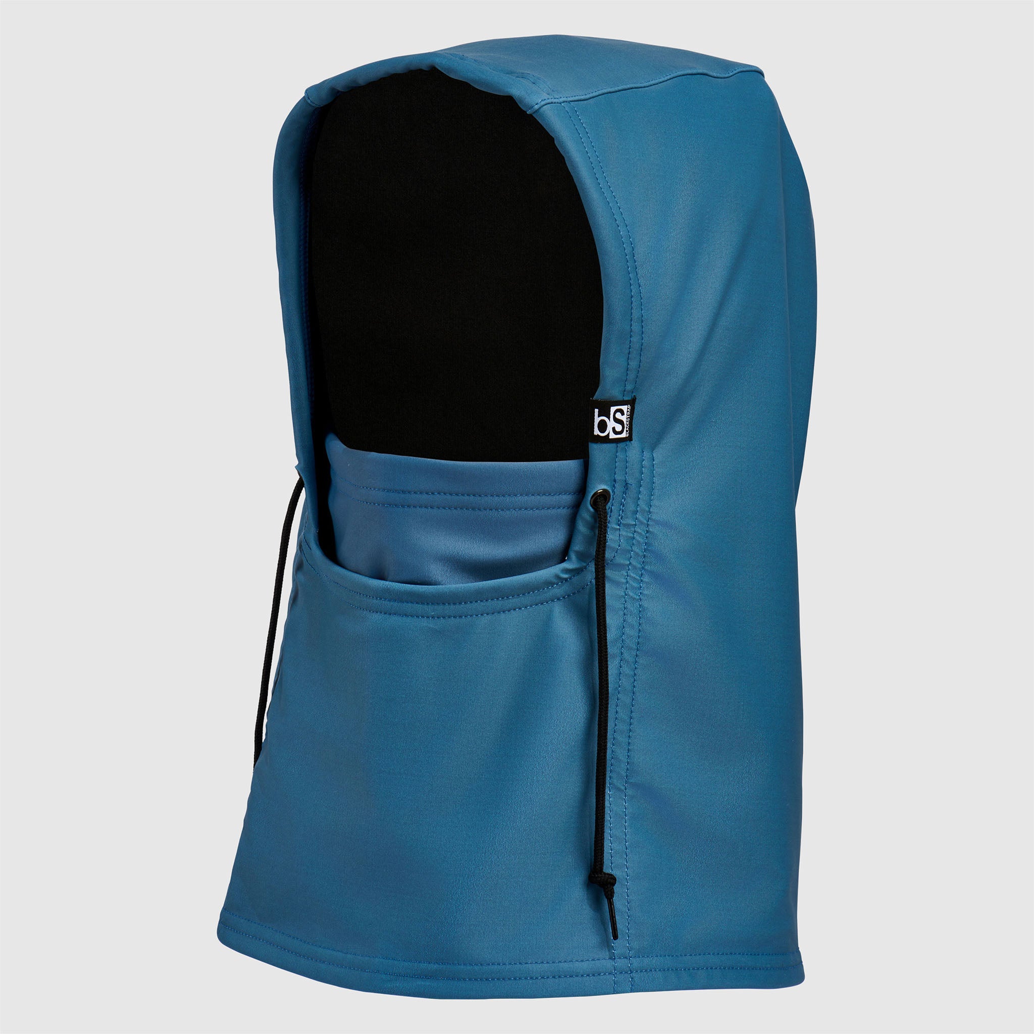 Camber Hood Adjustable Balaclava | Solids BlackStrap #color_moonlight