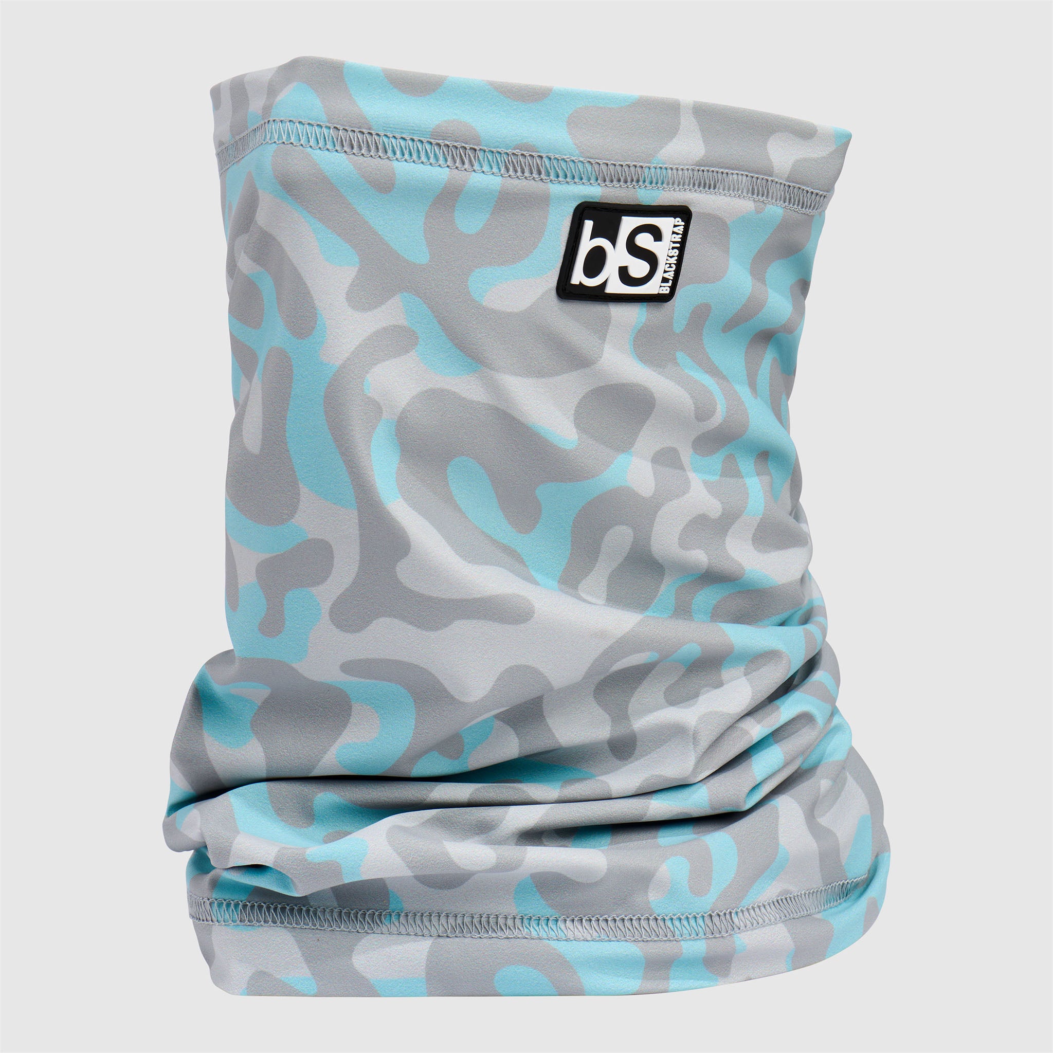 Dual Layer Tube Neck Warmer | Prints BlackStrap #color_animo ash
