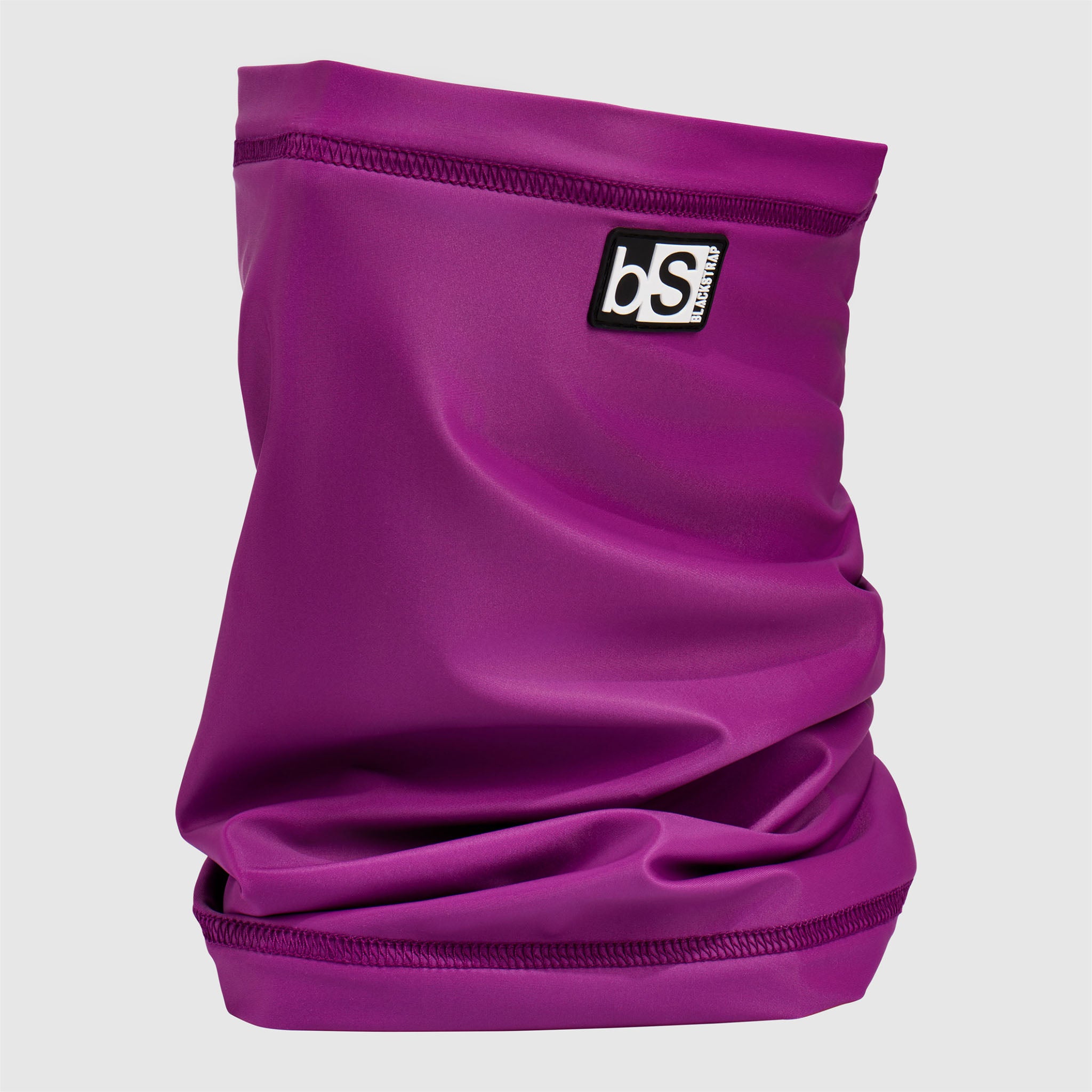 Dual Layer Tube Neck Warmer | Solids Blackstrap #color_currant