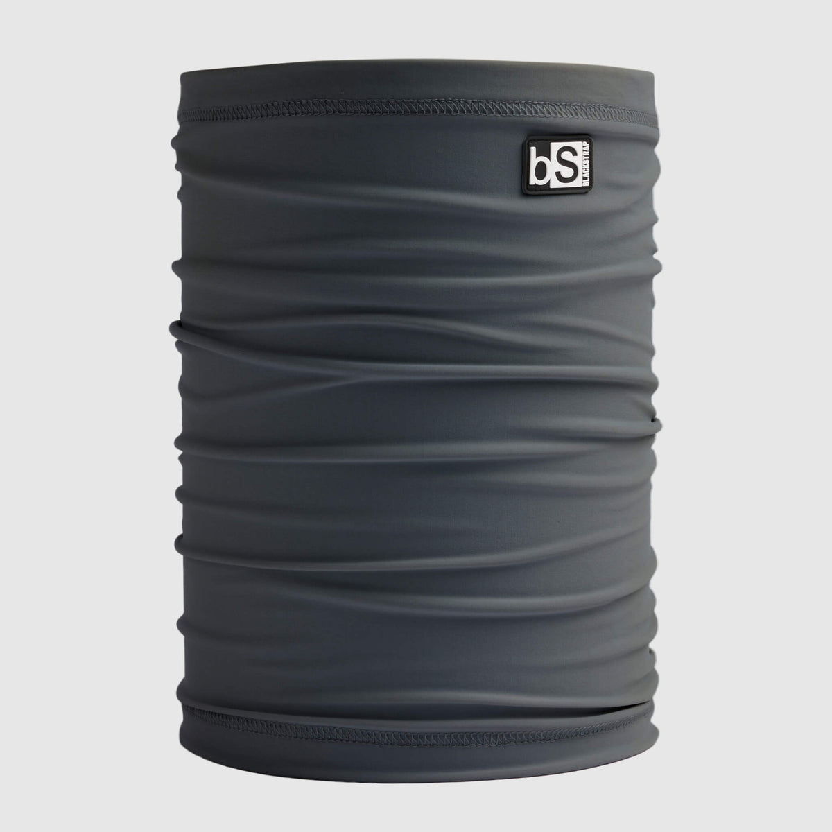 Dual Layer Tube Neck Warmer | Solids Blackstrap #color_smoldered