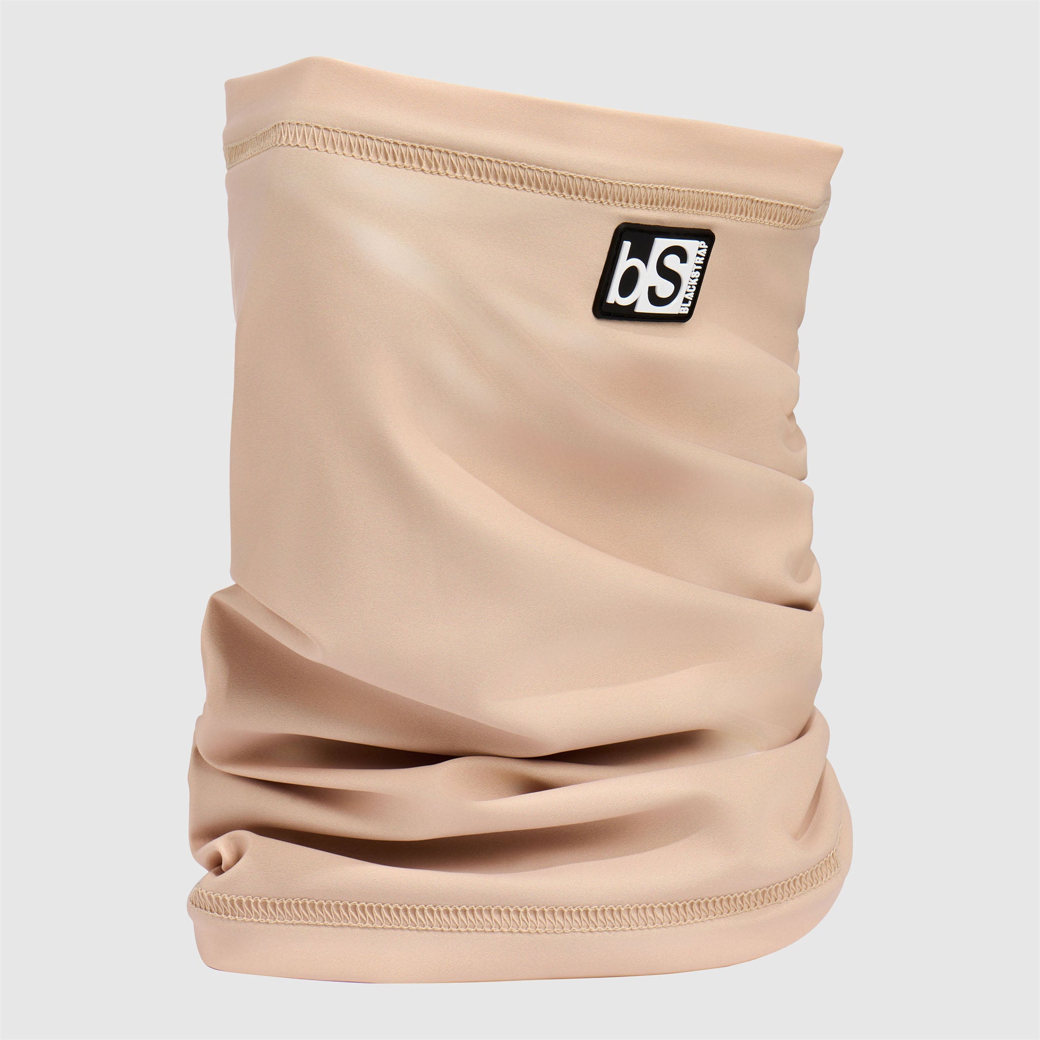 Dual Layer Tube Neck Warmer | Solids Blackstrap #color_tumbleweed