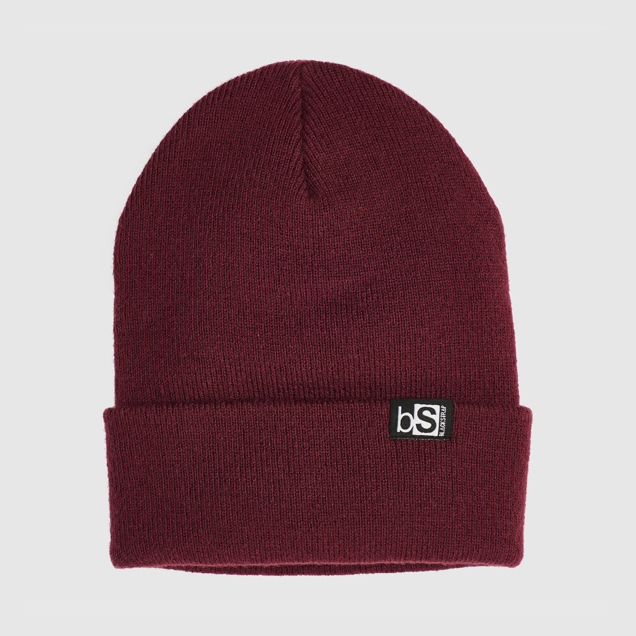 Essential Beanie BlackStrap #color_cherry