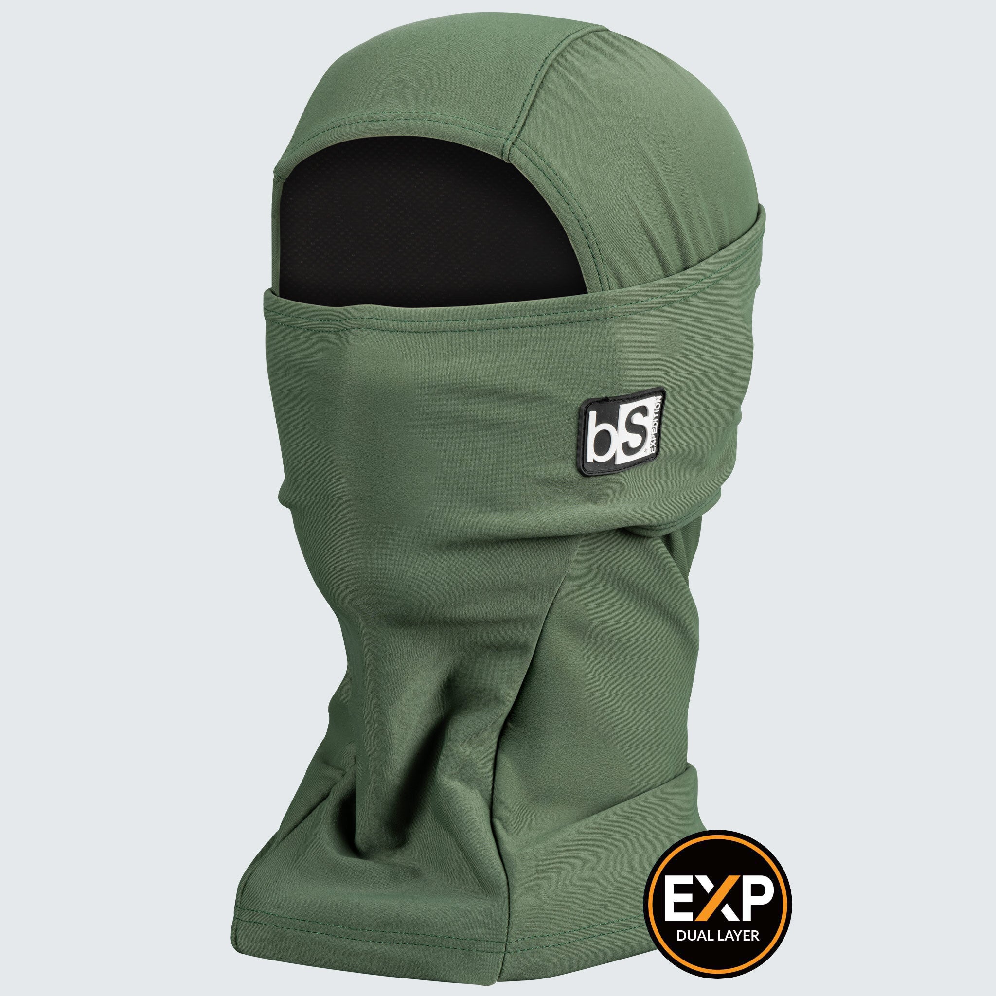 Expedition Hood Balaclava | Solids BlackStrap Olive #color_olive