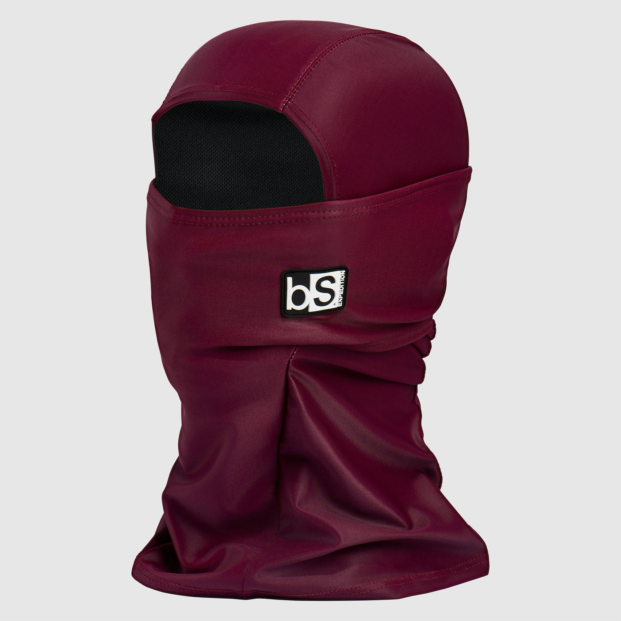 Expedition Hood Balaclava | Solids BlackStrap Slate #color_cherry