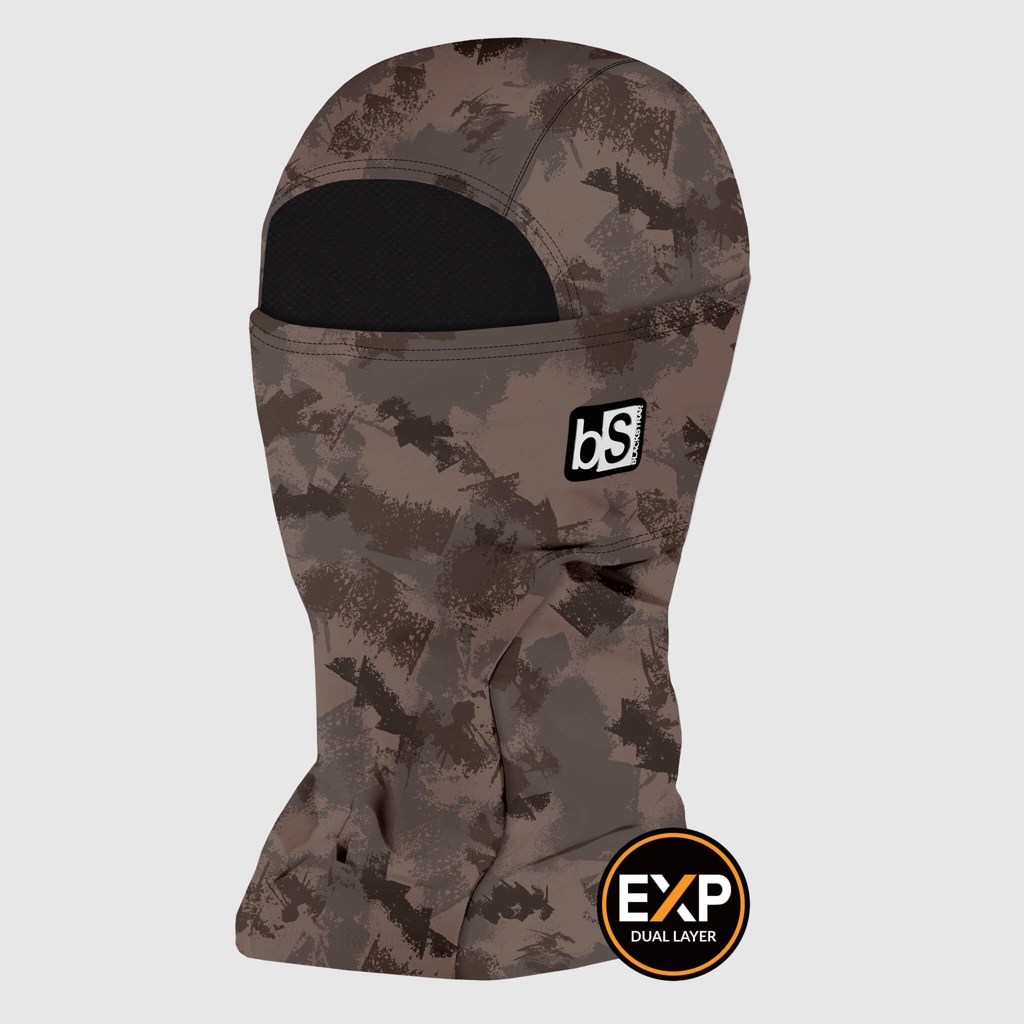 Expedition Hood Balaclava | Prints BlackStrap #color_terrain-earth