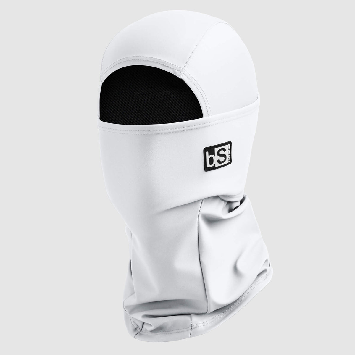 Expedition Hood Balaclava | Solids BlackStrap White #color_white