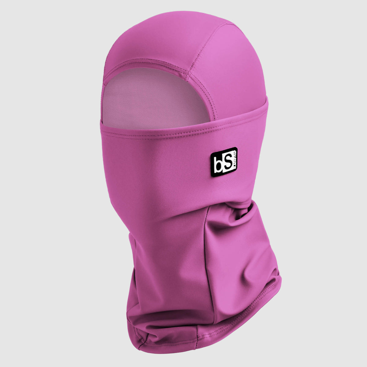 Hood Balaclava | Solids BlackStrap Begonia #color_begonia