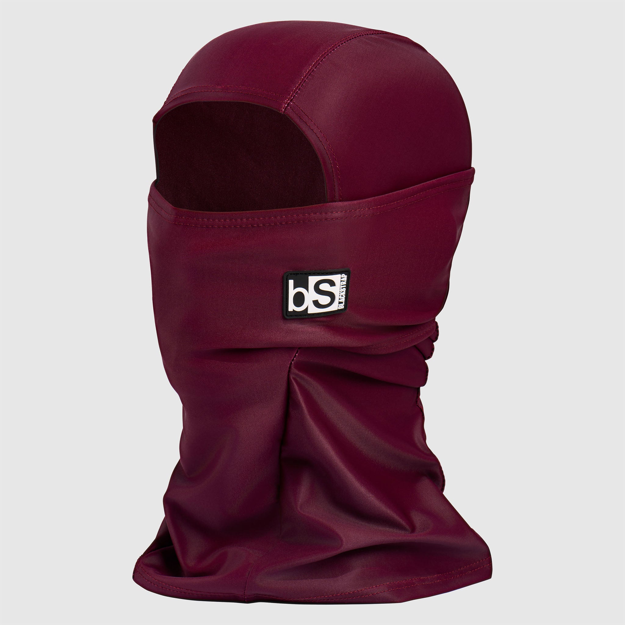 Hood Balaclava | Solids BlackStrap Black #color_cherry