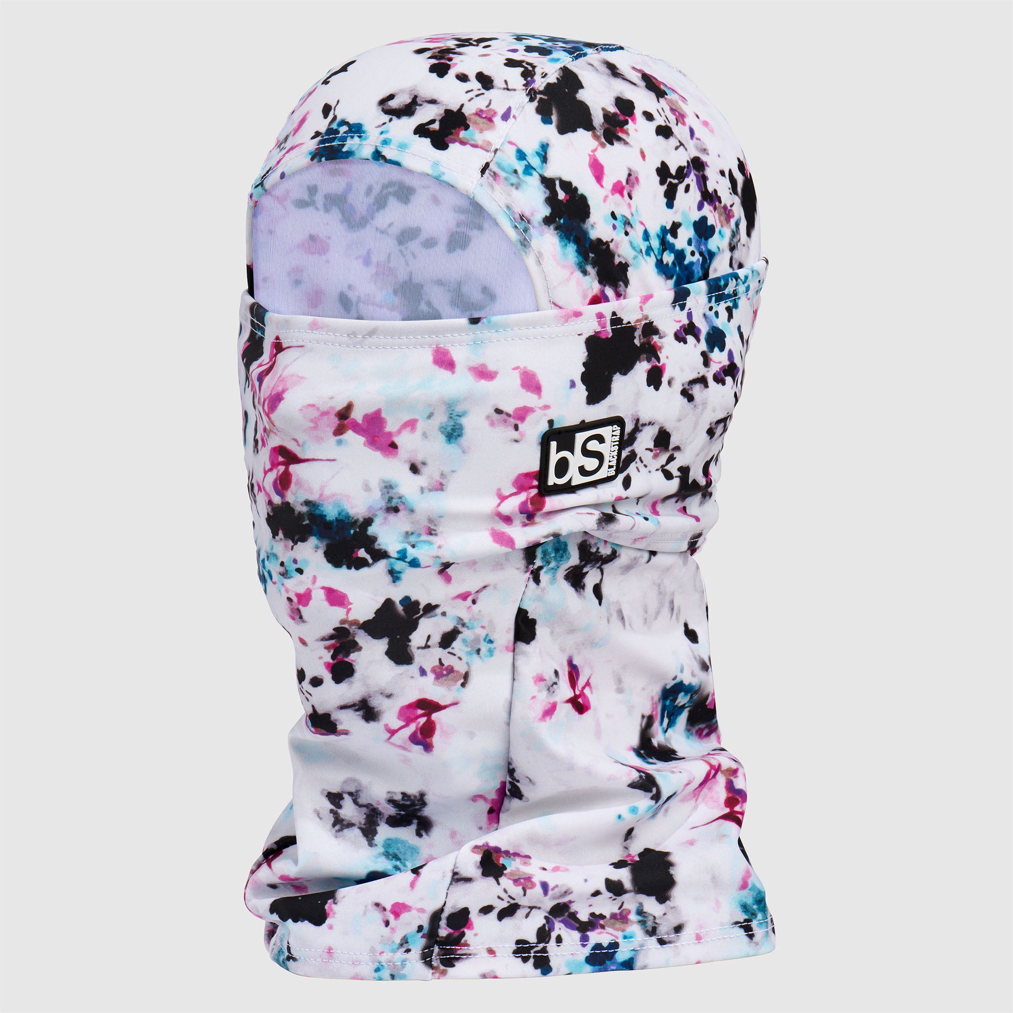 Hood Balaclava | Prints BlackStrap Splash Neon #color_floral-frosty