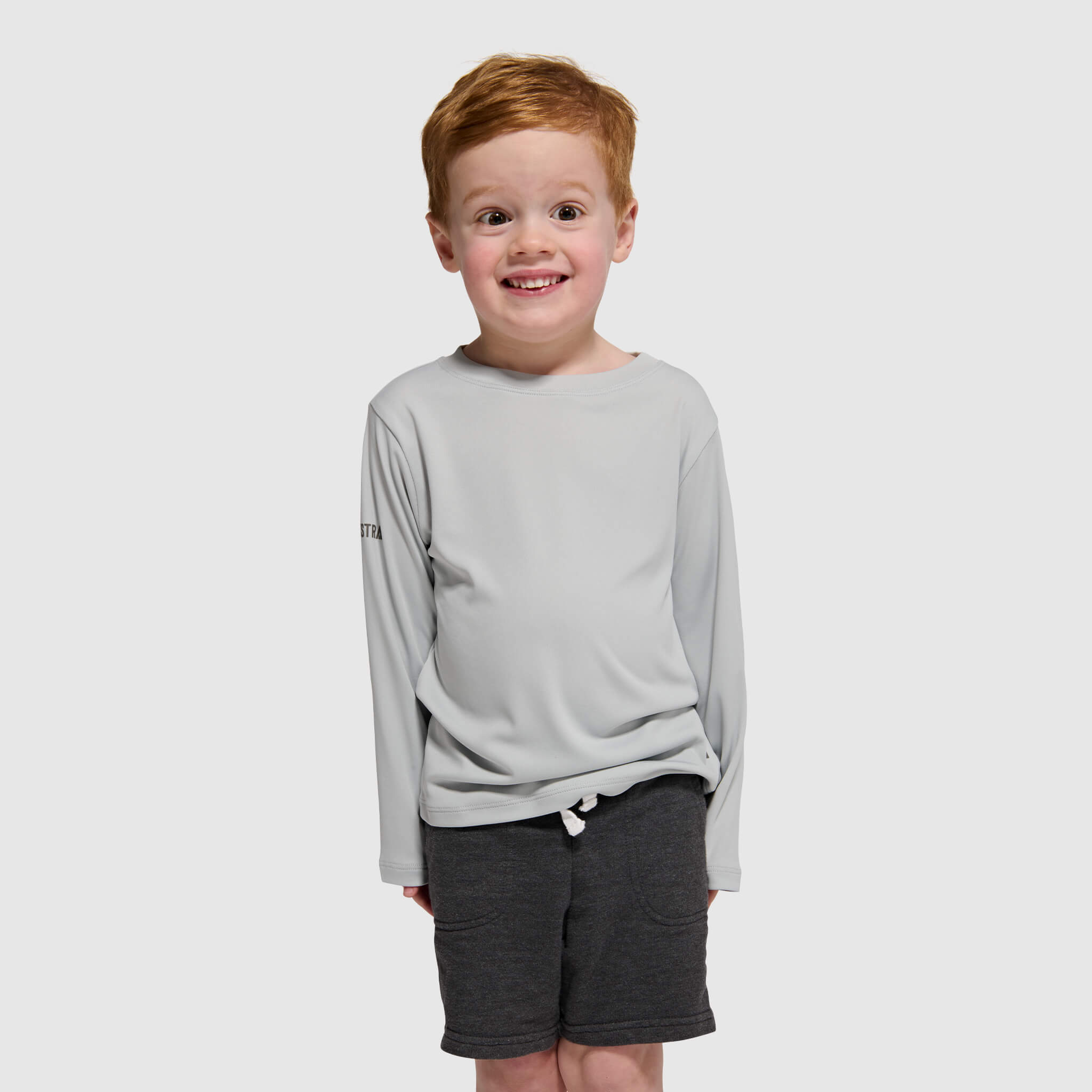 Kids' Brackish Crewneck Long Sleeve BlackStrap #color_ash