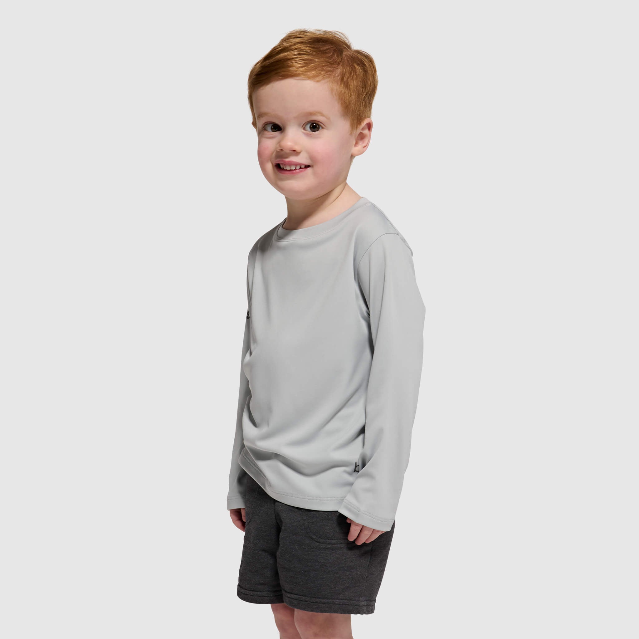 Kids' Brackish Crewneck Long Sleeve BlackStrap #color_ash