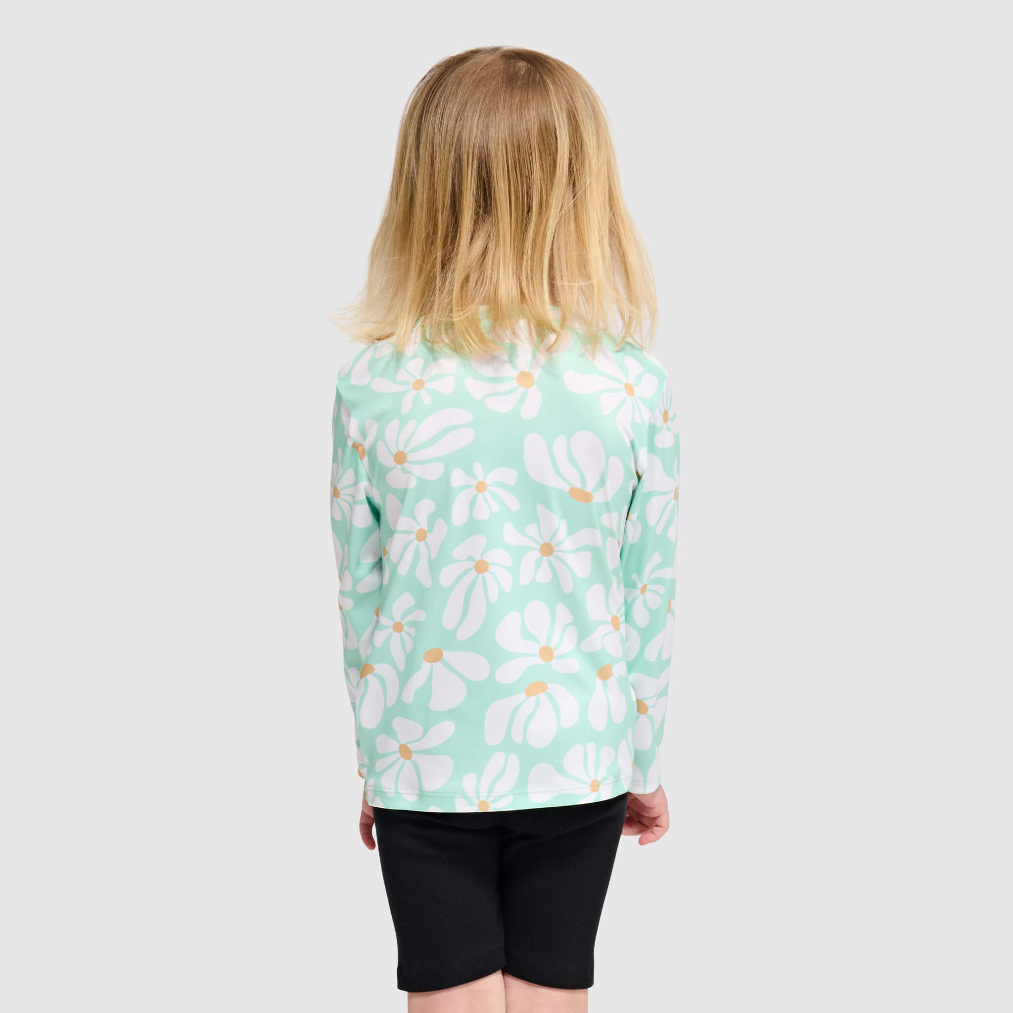Kids' Brackish Crewneck Long Sleeve BlackStrap #color_boho spearmint