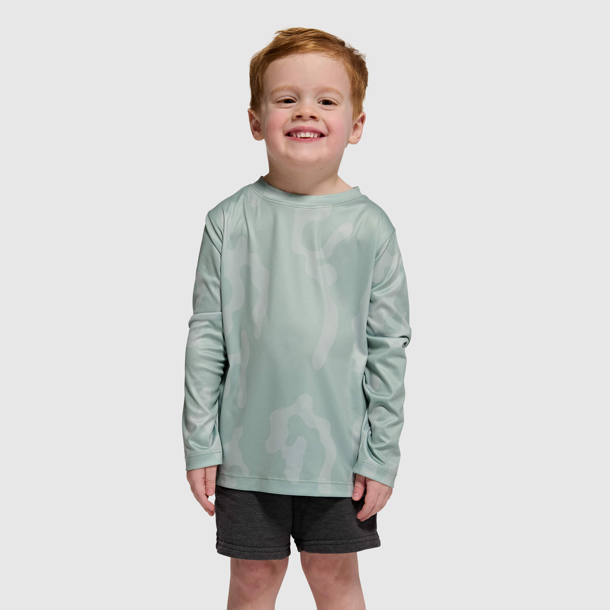 Kids' Brackish Crewneck Long Sleeve BlackStrap #color_corally spruce