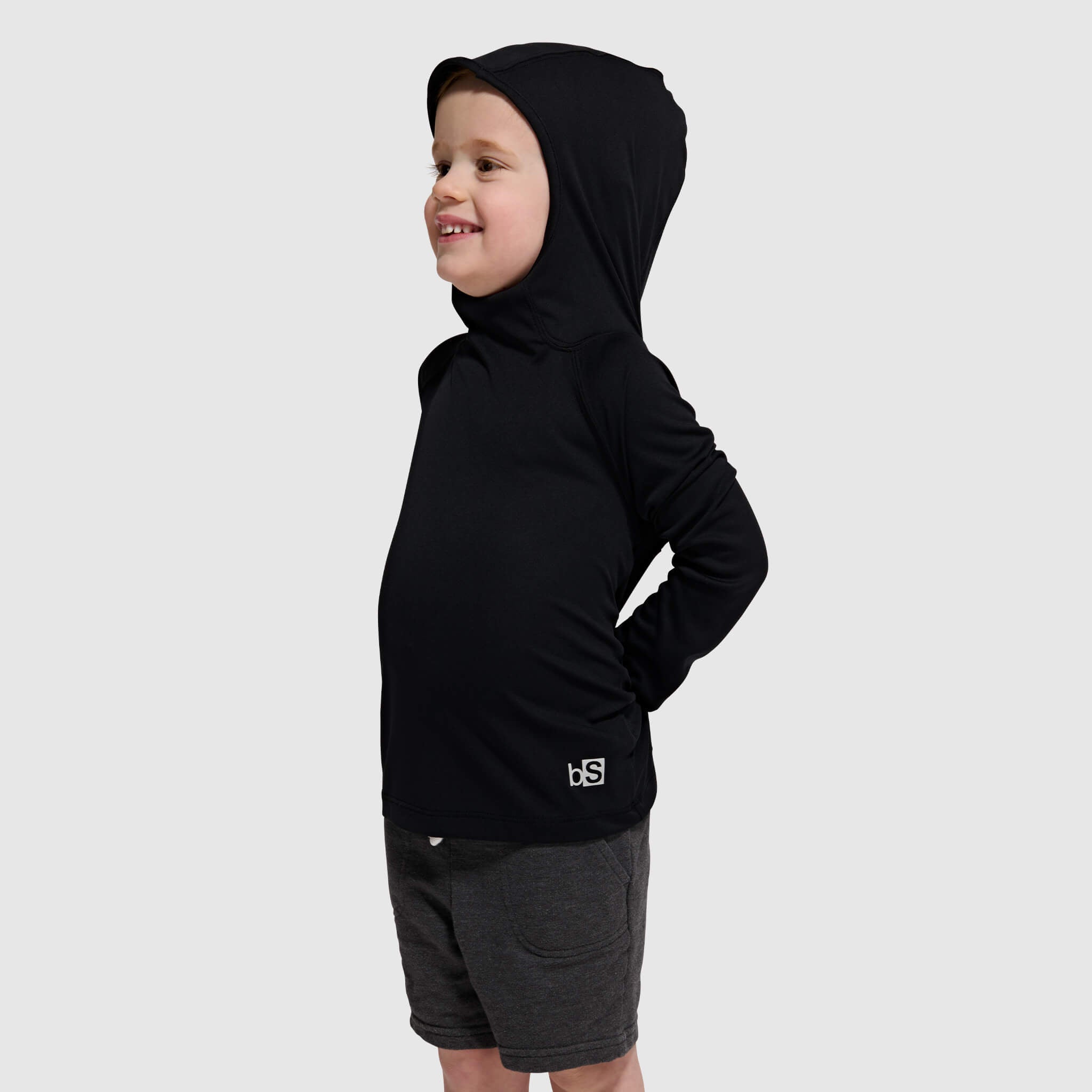 Kids' Brackish Hoodie BlackStrap #color_black