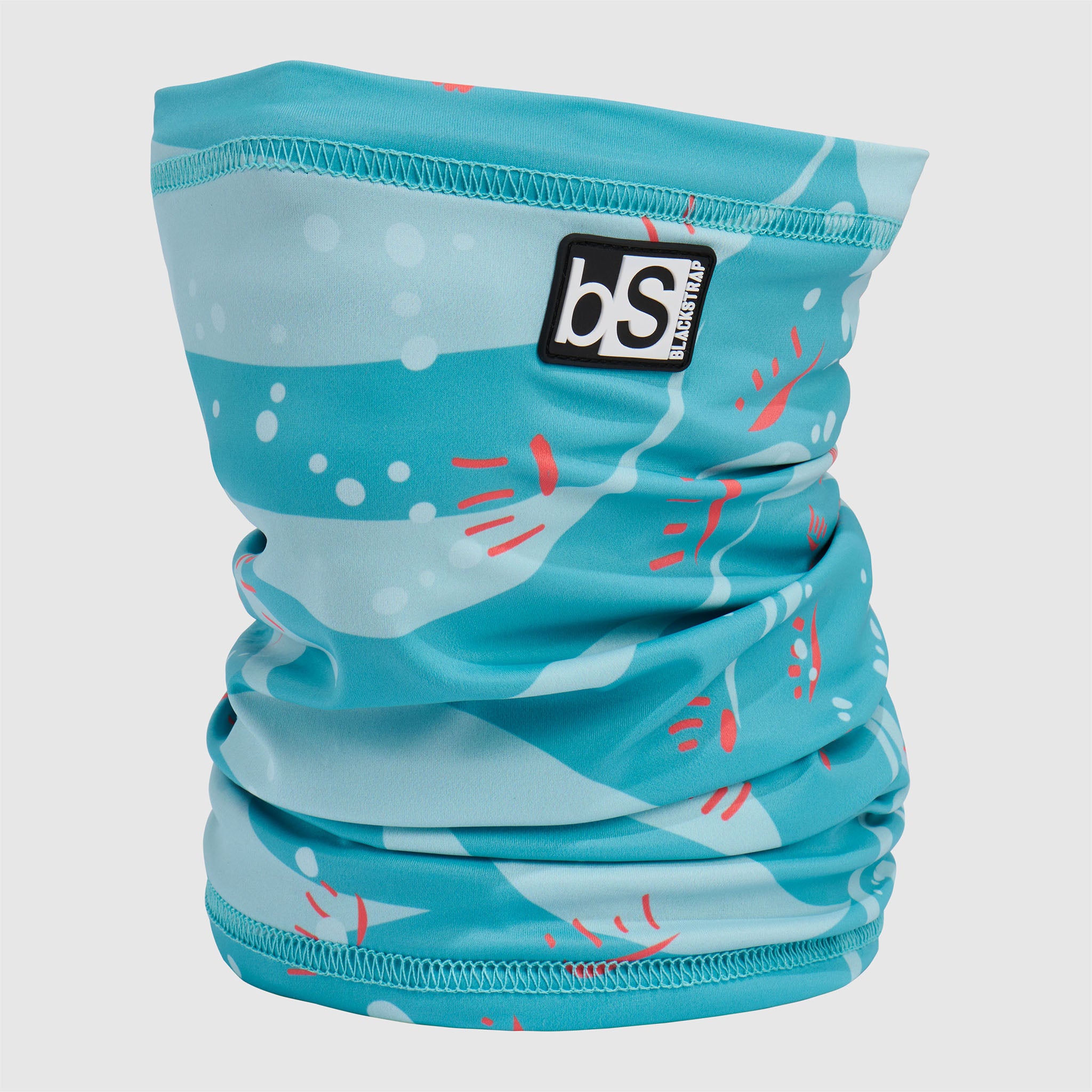 Kids' Dual Layer Tube Neck Warmer | Prints BlackStrap #color_origami-glacier