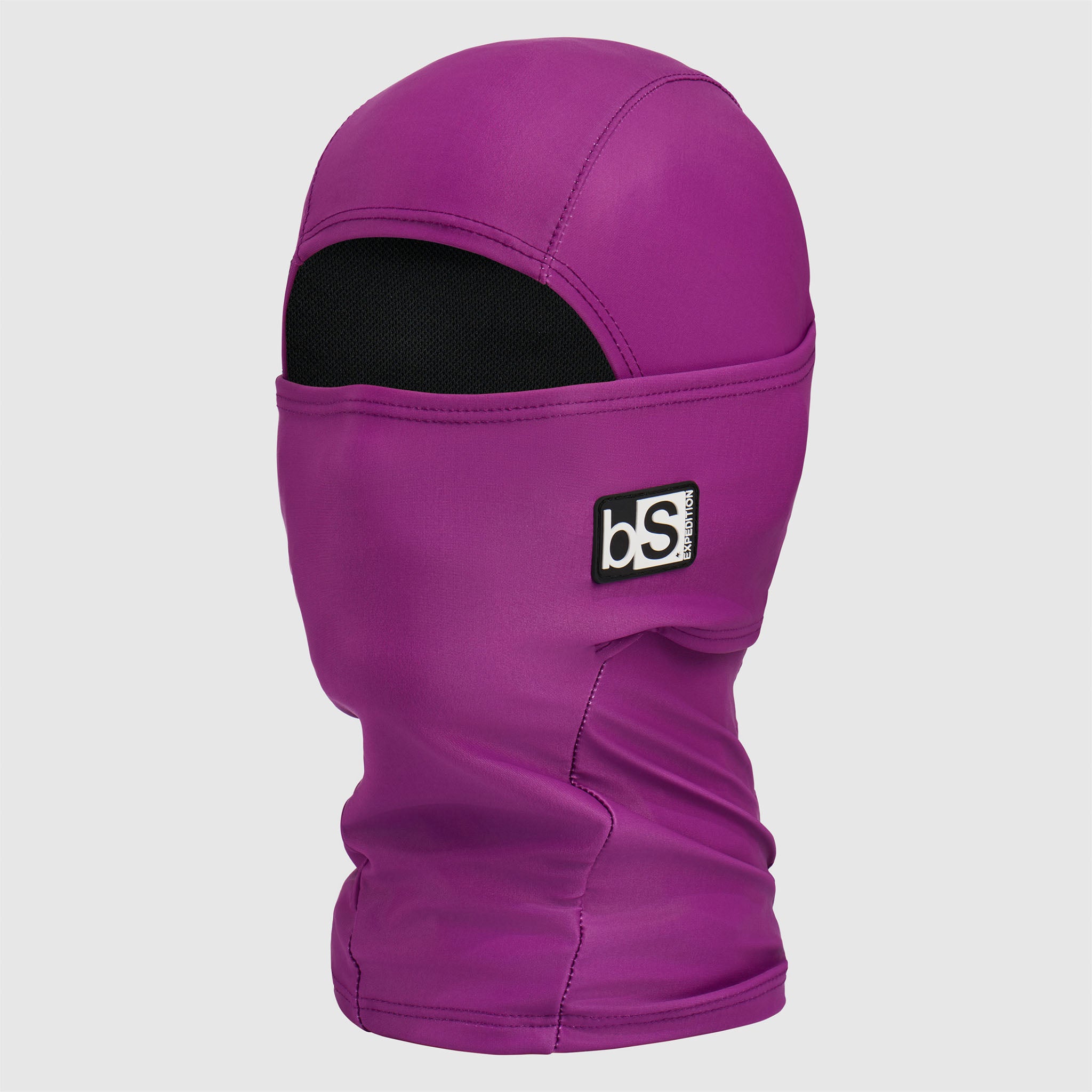 Kids' Expedition Hood Balaclava | Solids BlackStrap #color_currant