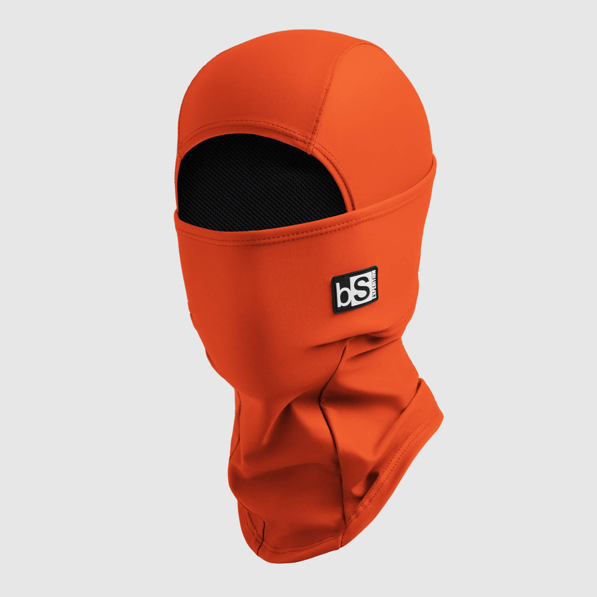 Kids' Expedition Hood Balaclava | Solids BlackStrap #color_flare
