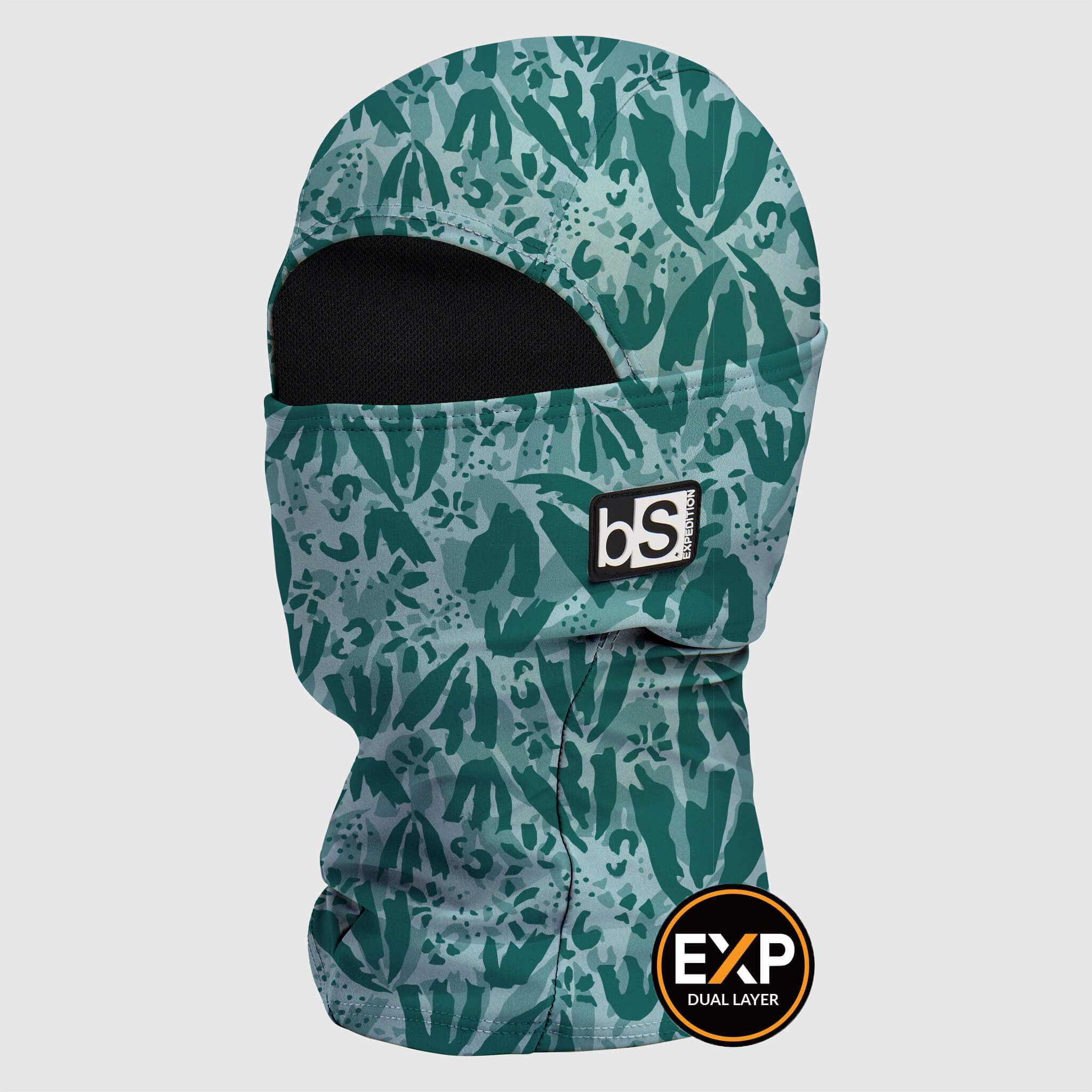 BlackStrap Kids Expedition Hood prints #color_tracked-evergreen