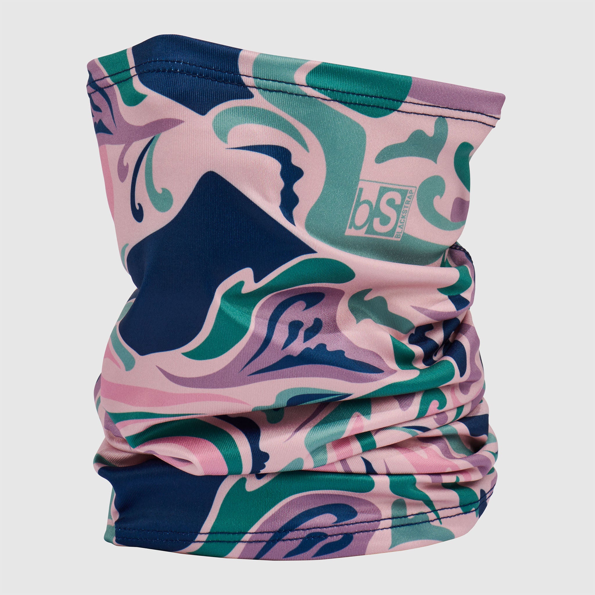 Kids' Therma Tube Neck Warmer BlackStrap #color_mountain-evergreen