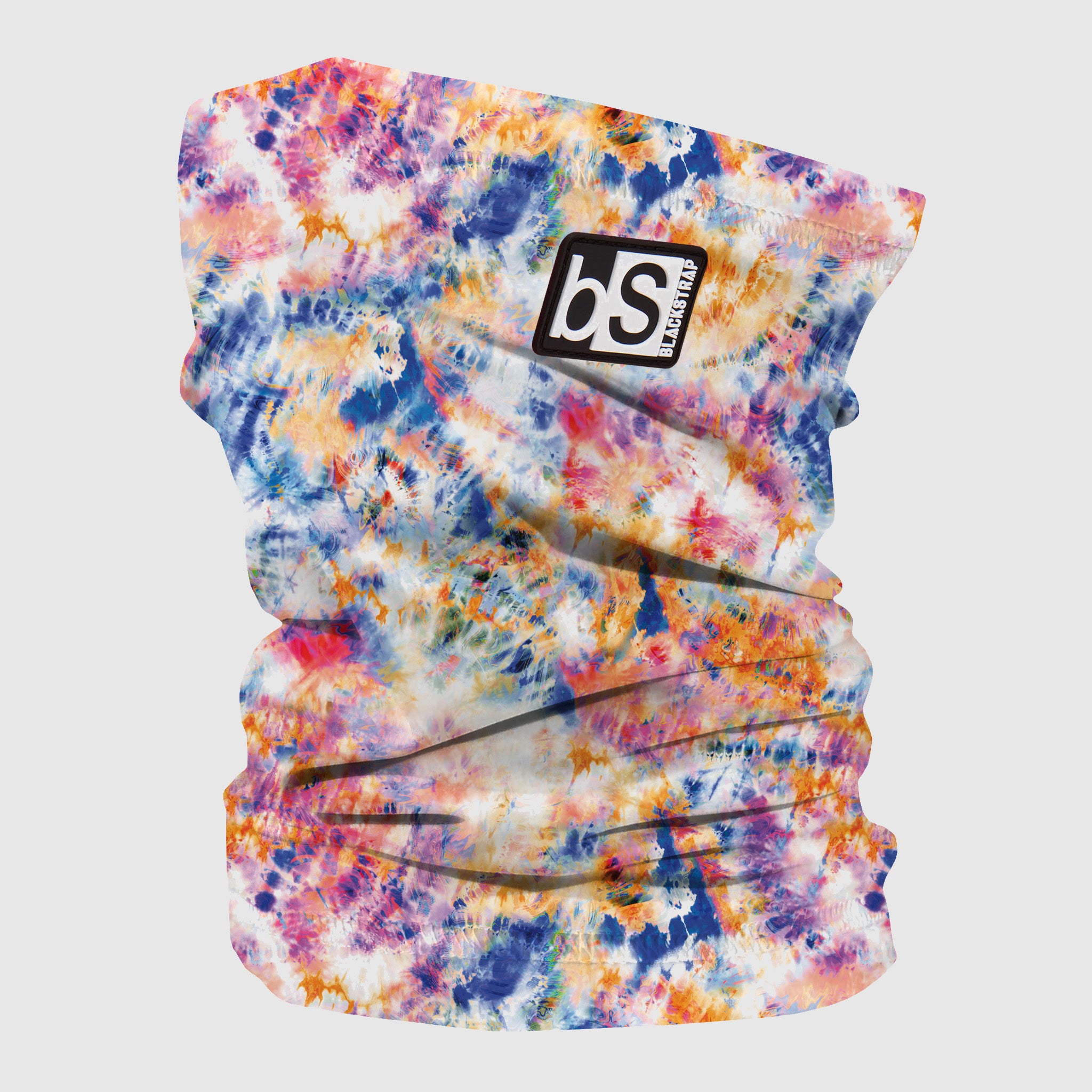 Kids' Dual Layer Tube Neck Warmer | Prints BlackStrap #color_tie dye loud