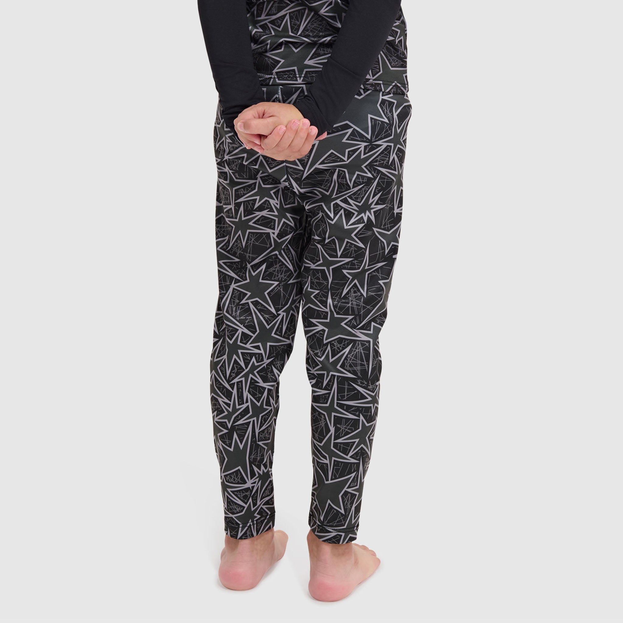 Kids' Little Pine Baselayer Pant BlackStrap #color_star smoldered