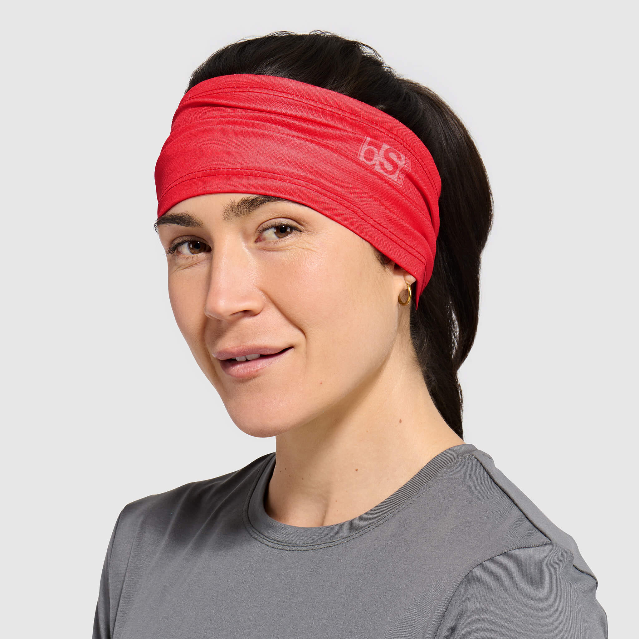 Multifunctional UV Headband BlackStrap #color_poppy