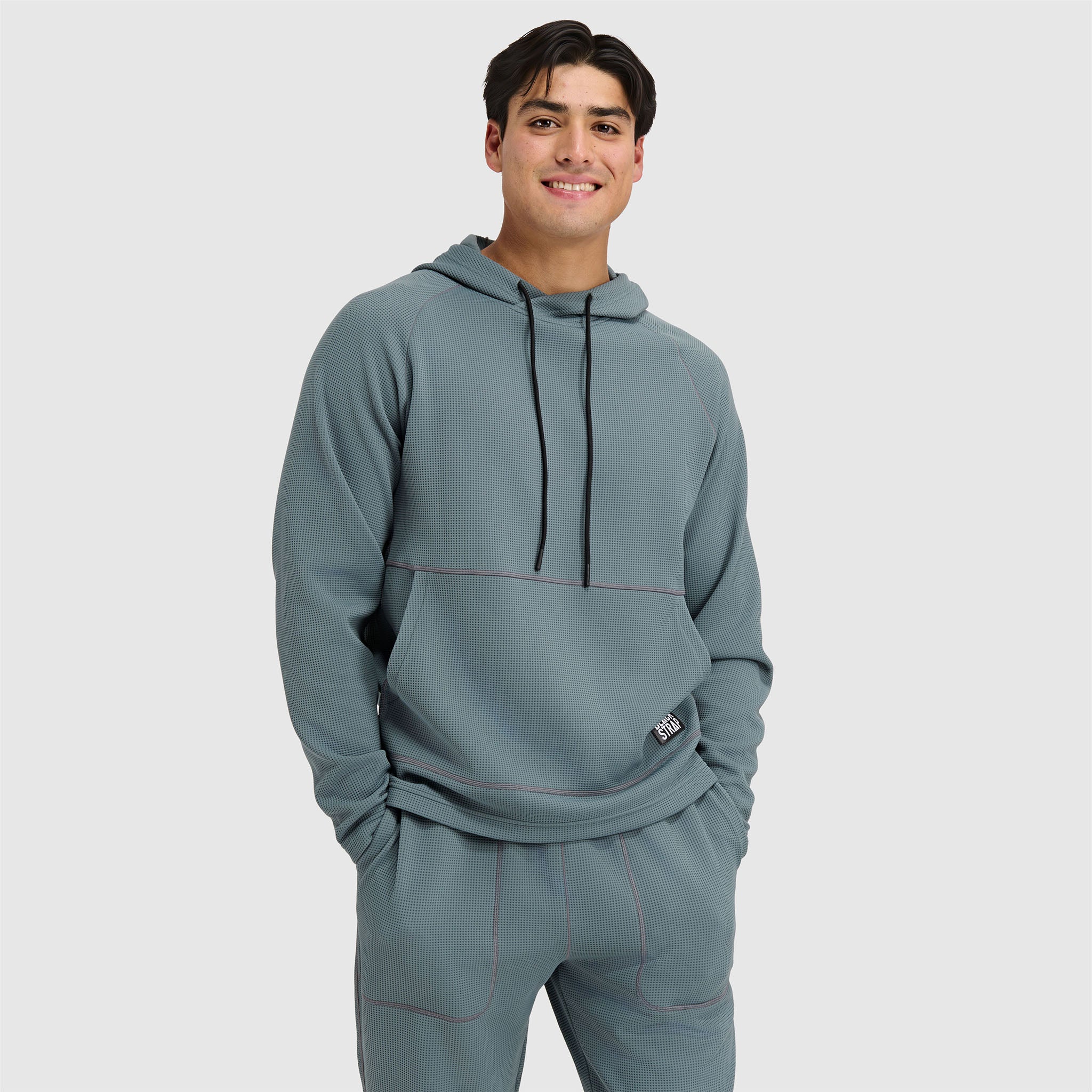 BlackStrap Mens Baseleisure Hoodie #color_obsidian