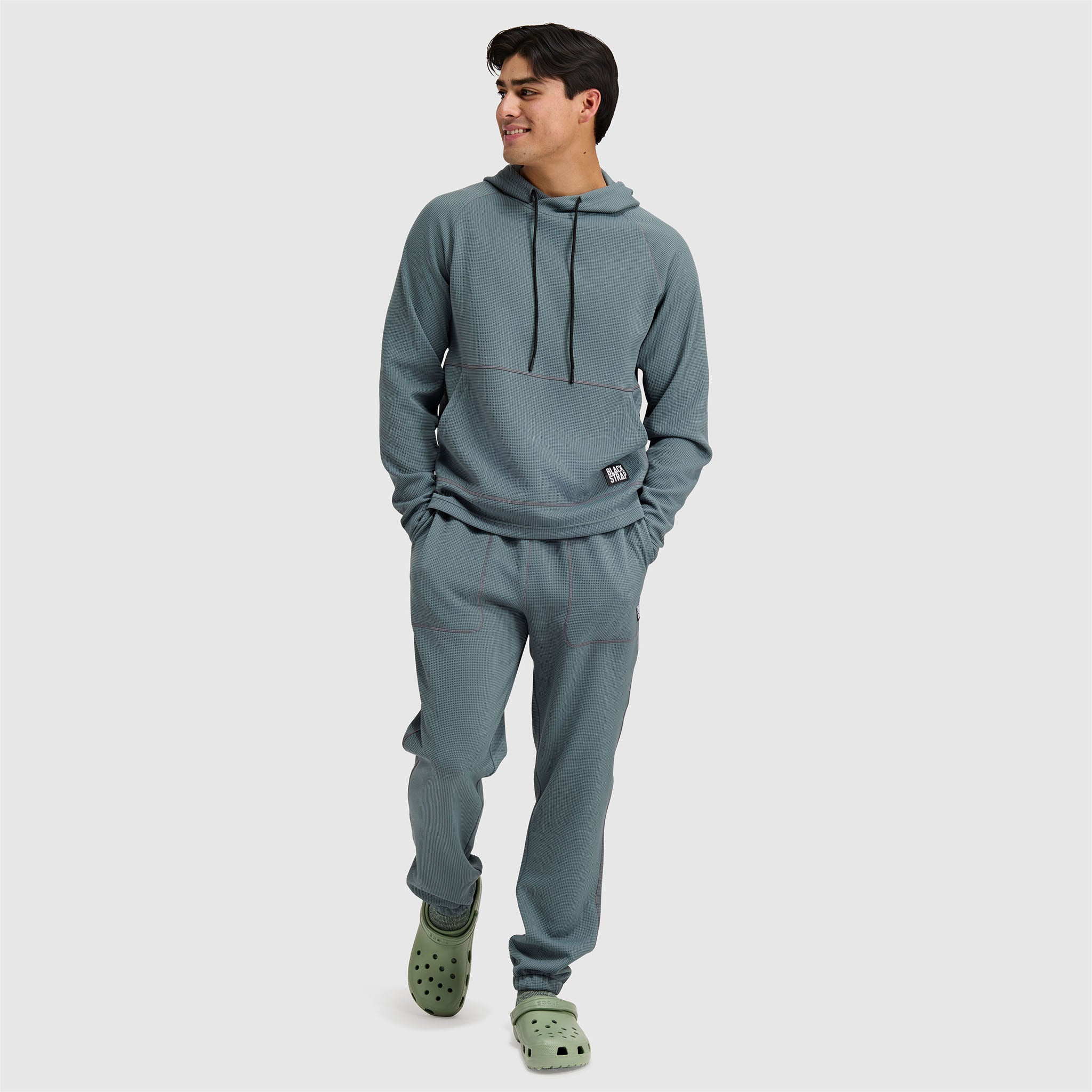 BlackStrap Mens Baseleisure Hoodie #color_obsidian