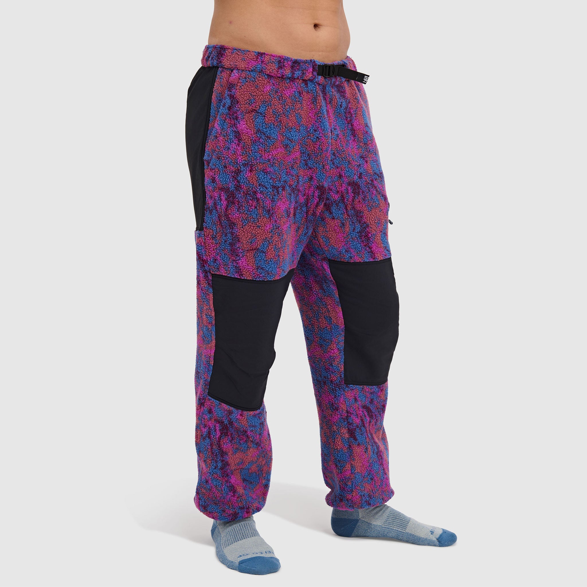 BlackStrap Mens Caldera Fleece Pant #color_pulse currant