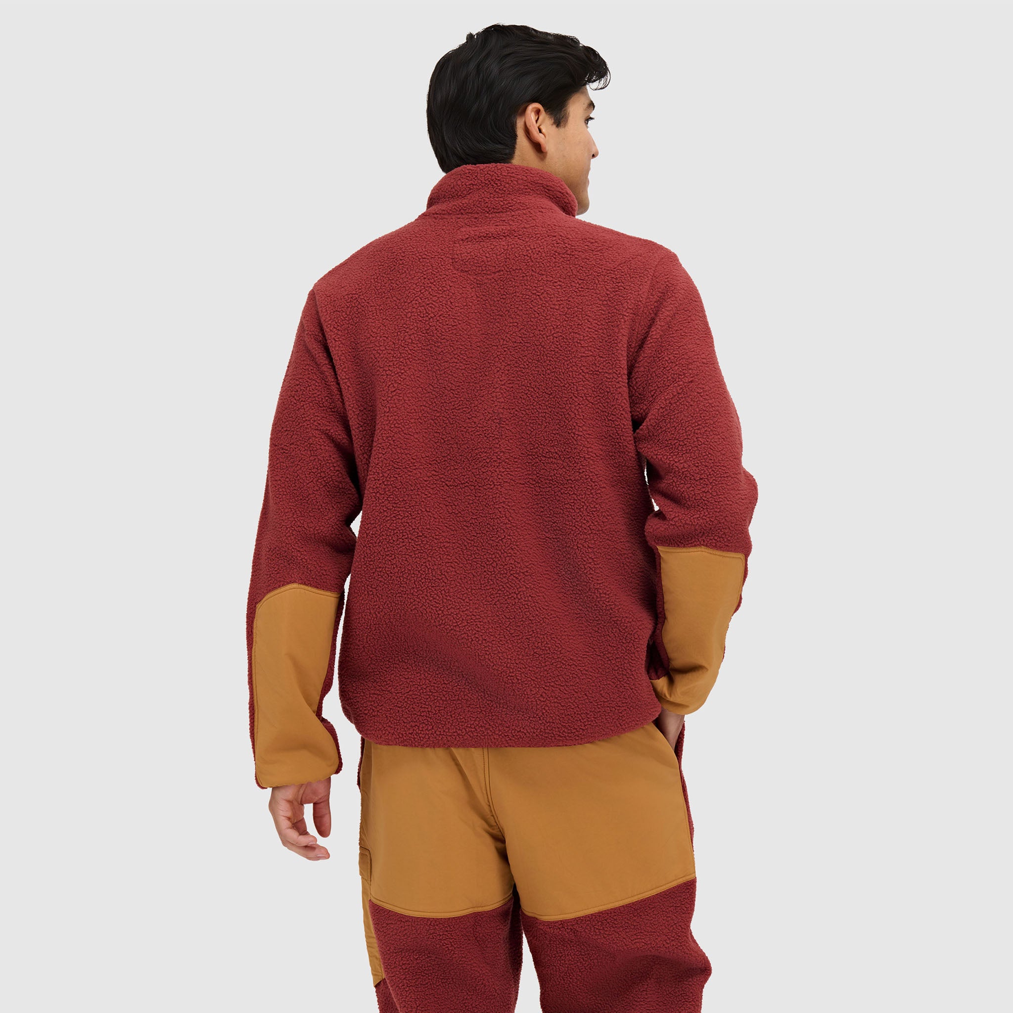 BlackStrap Mens Caldera Sherpa Fleece Half Snap #color_jory