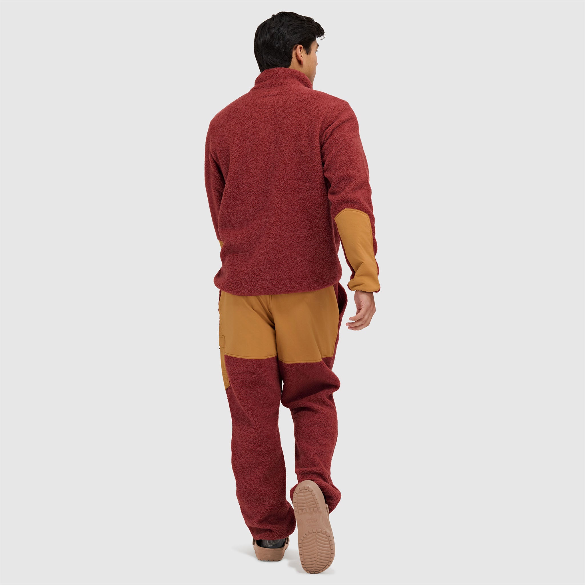 BlackStrap Mens Caldera Sherpa Fleece Half Snap #color_jory