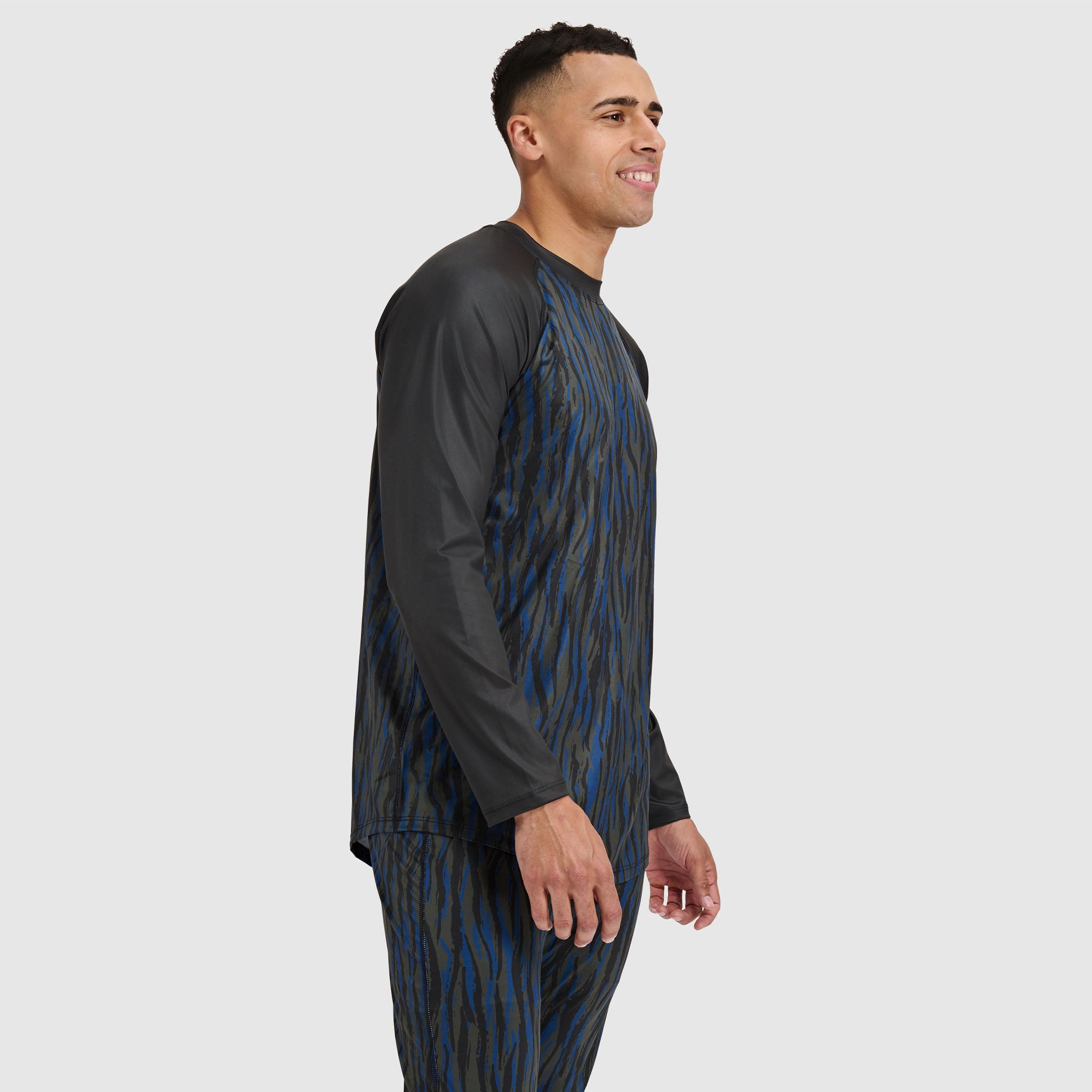 Men's Skyliner All-Season Base Layer Crewneck BlackStrap #color_pondy deschutes