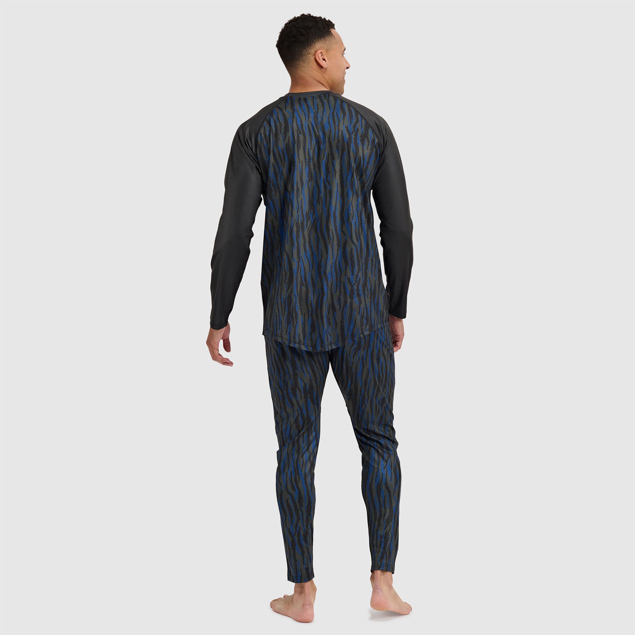 Men's Skyliner All-Season Base Layer Crewneck BlackStrap #color_pondy deschutes