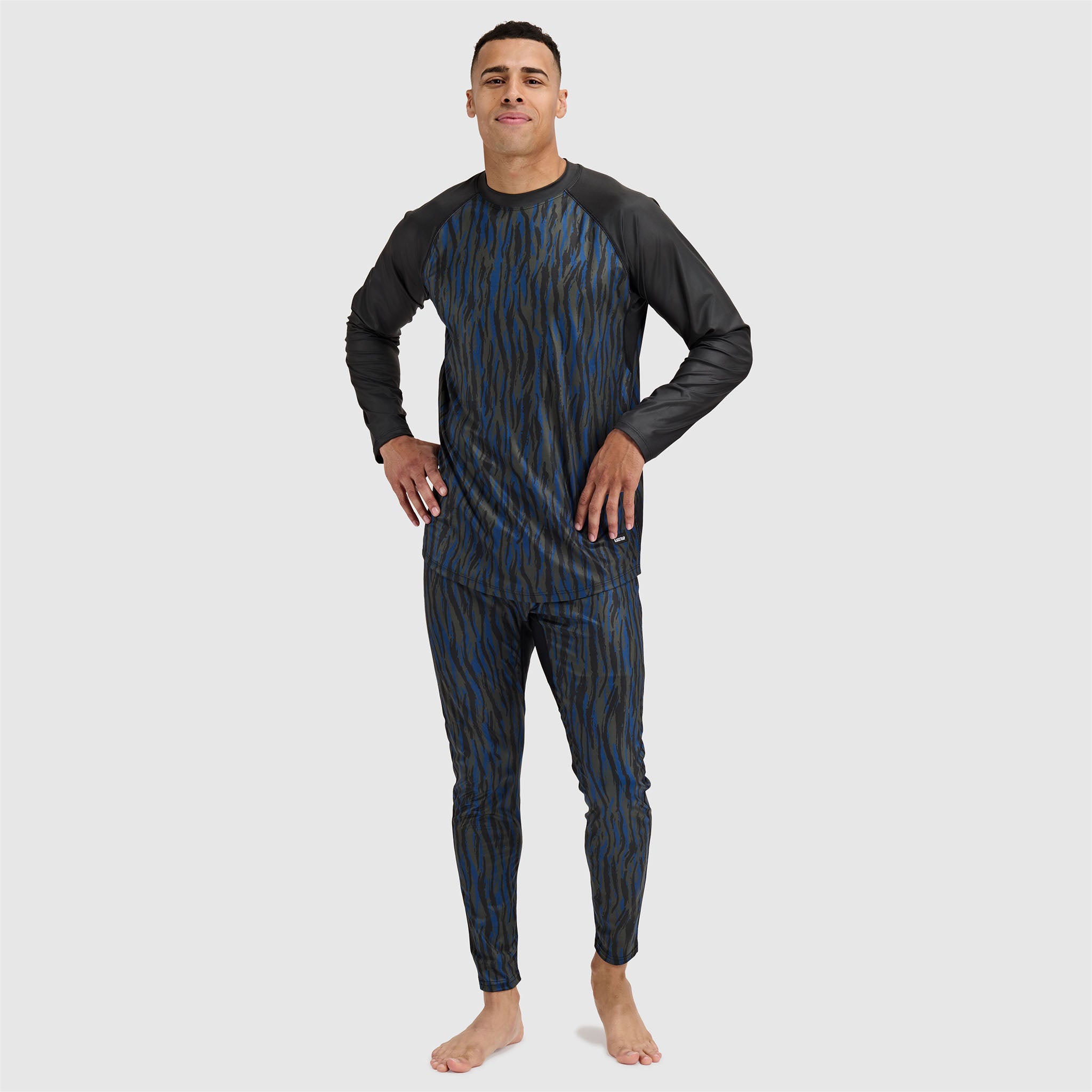 Men's Skyliner All-Season Base Layer Pants BlackStrap #color_pondy deschutes
