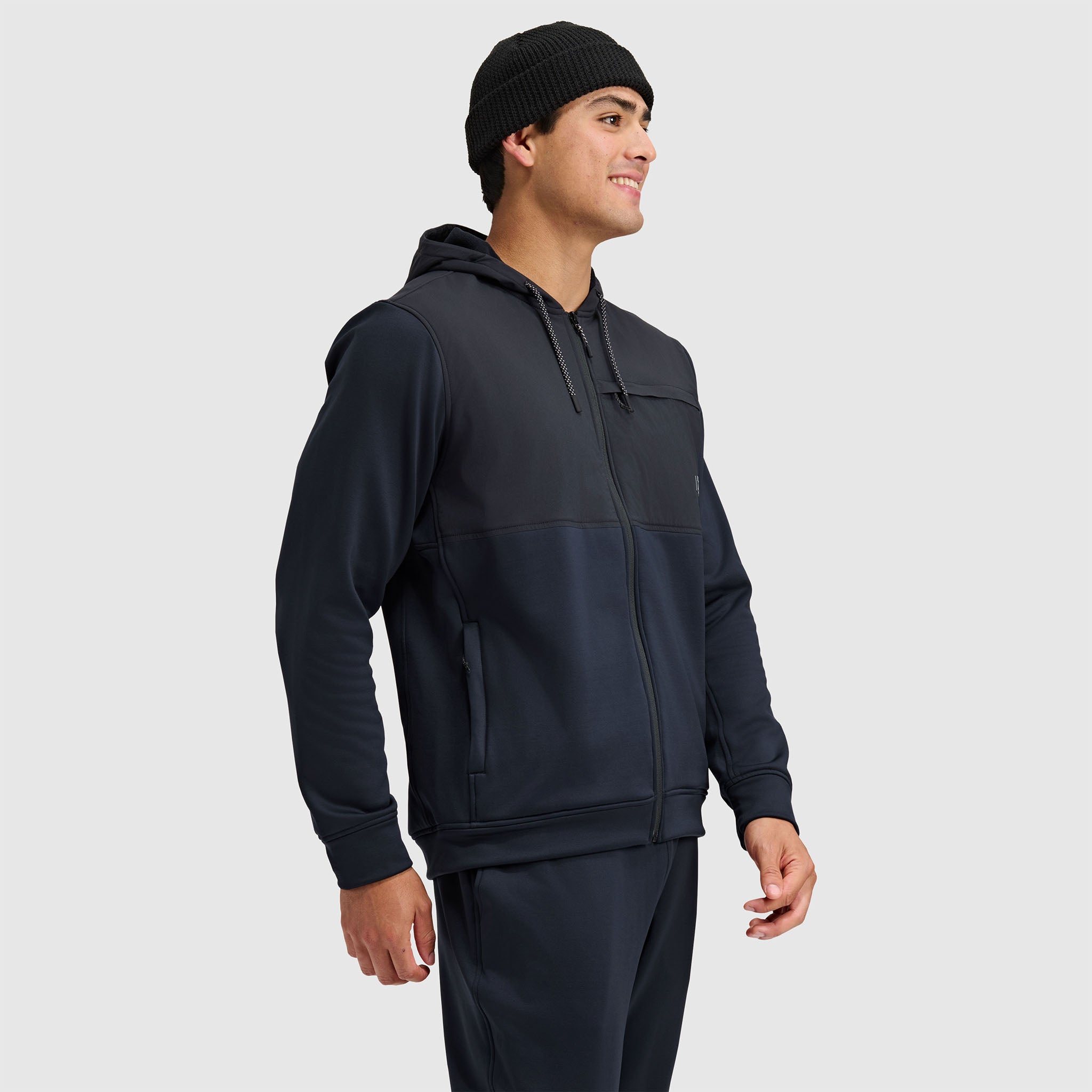 BlackStrap Mens Spectrum Full Zip Hoodie #color_black