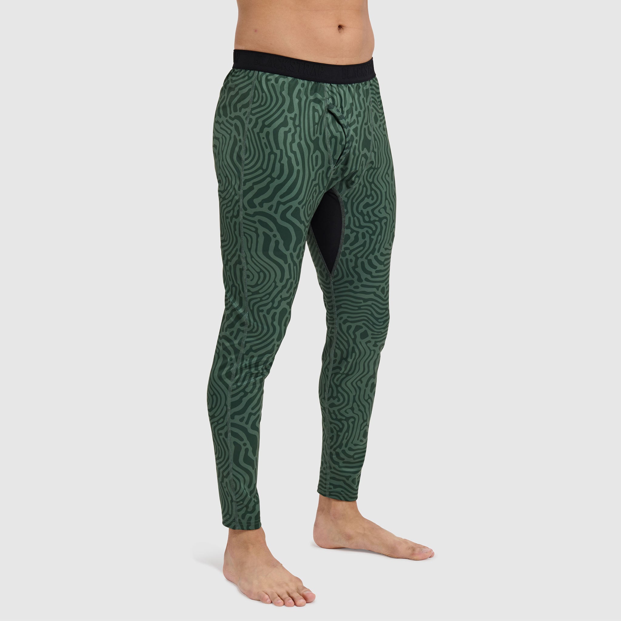 Men's Summit Base Layer Pants BlackStrap #color_inprint obsidian