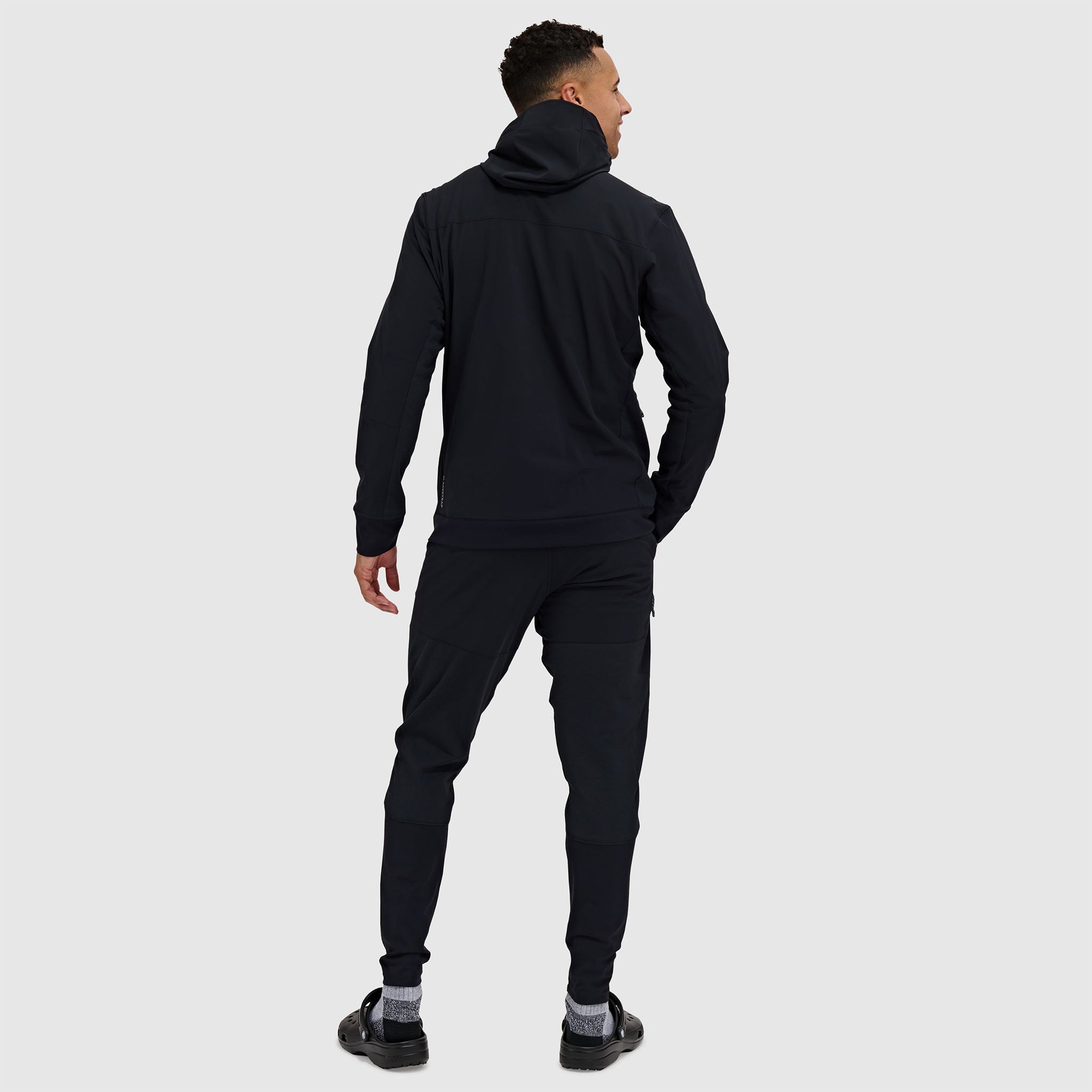 BlackStrap Mens Tribrid full zip Jacket #color_black