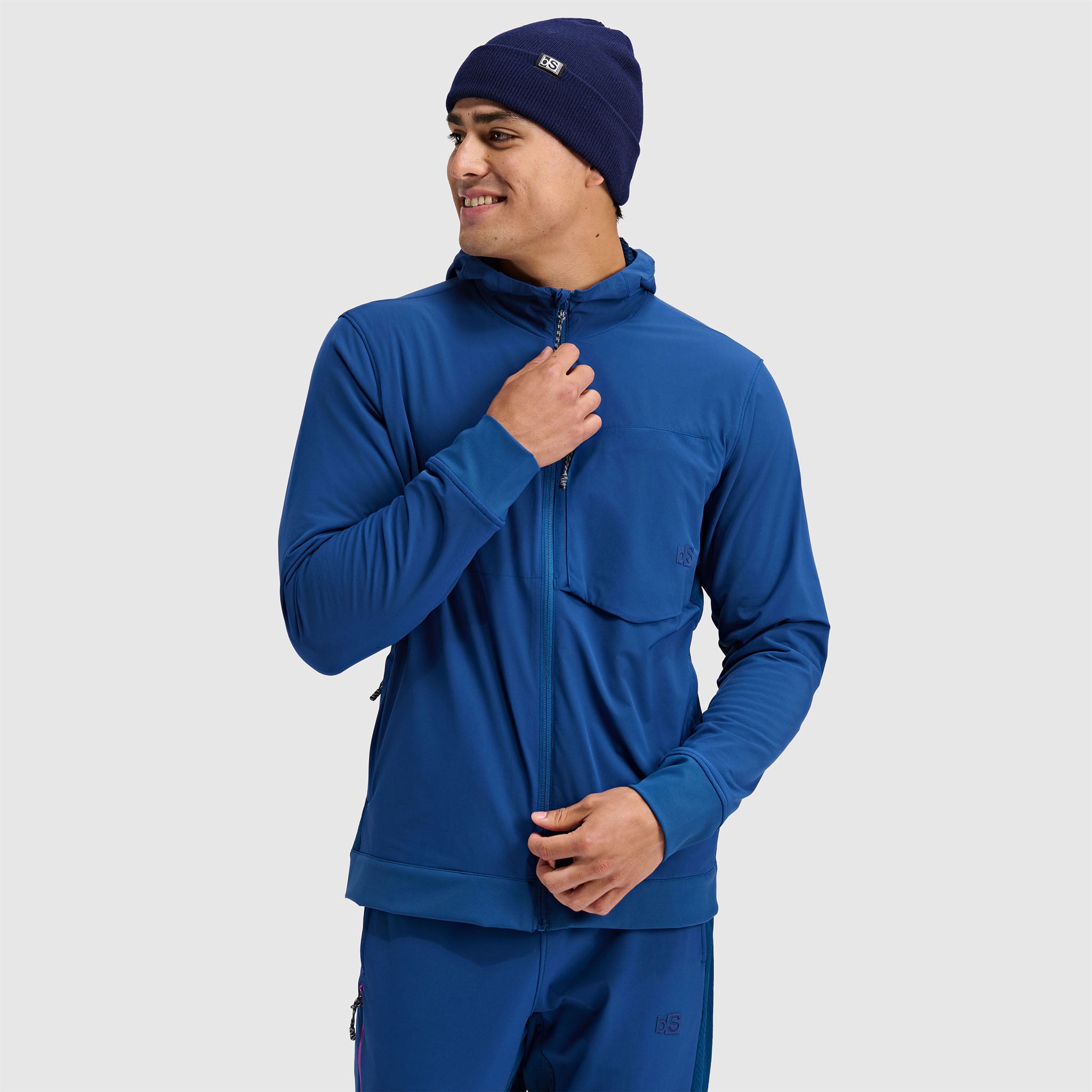 BlackStrap Mens Tribrid full zip Jacket #color_deschutes