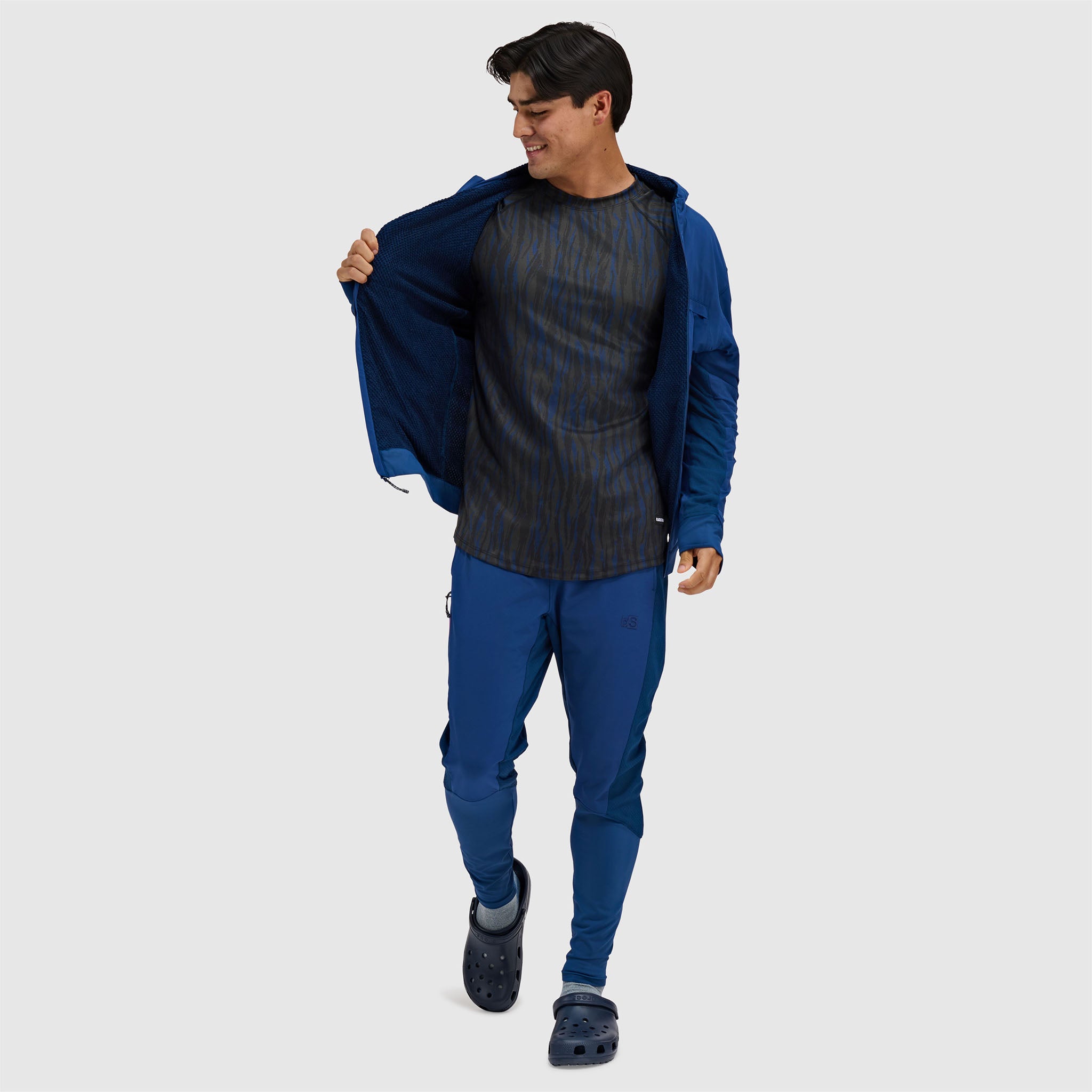 BlackStrap Mens Tribrid full zip Jacket #color_deschutes