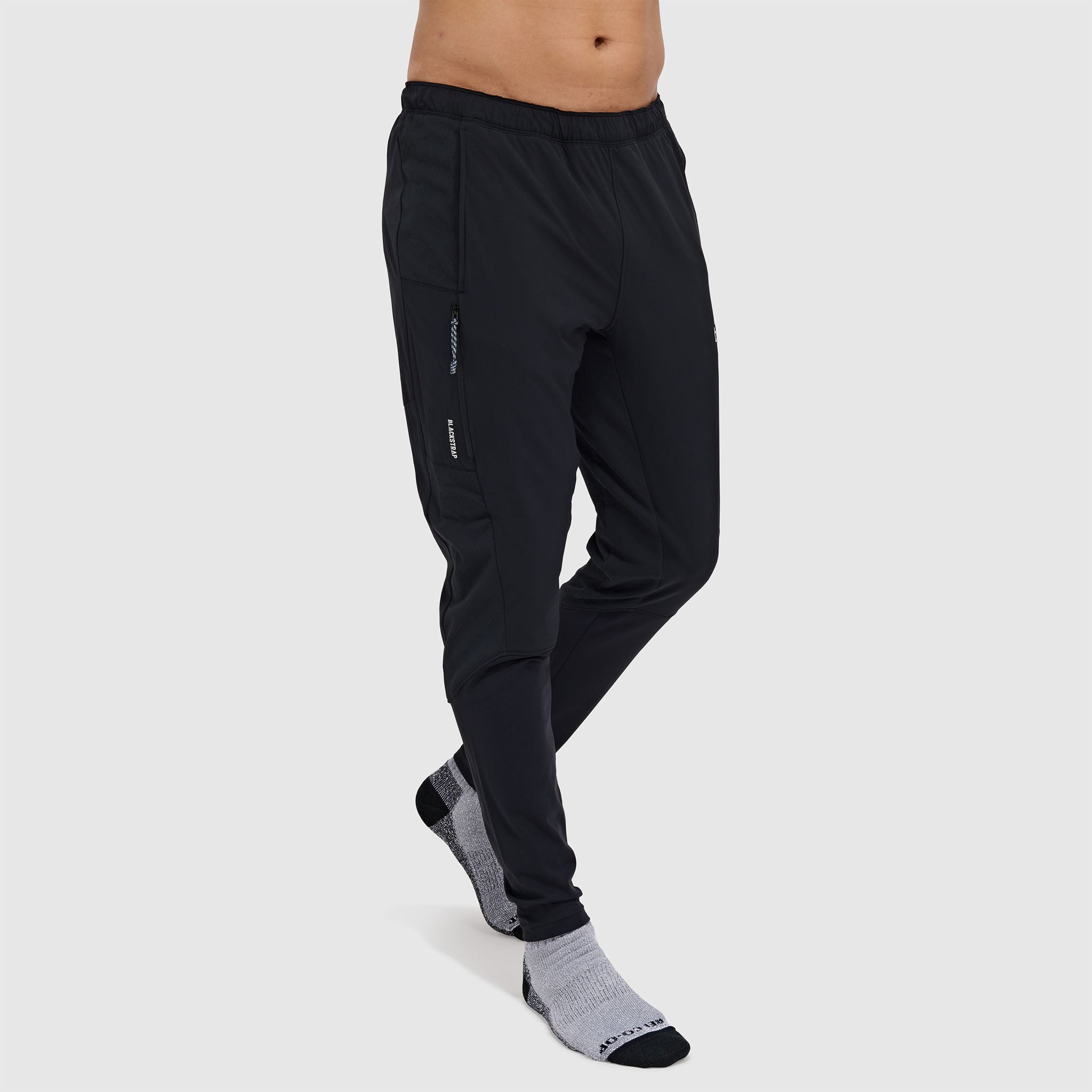 BlackStrap Mens Tribrid Grid Fleece Pant #color_black