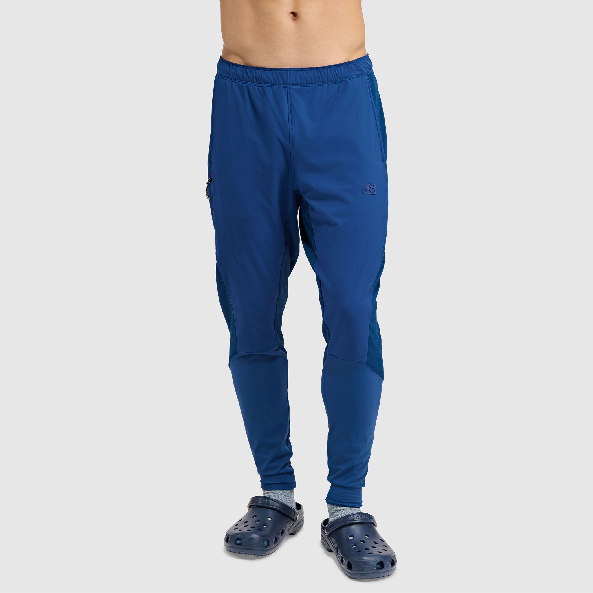 BlackStrap Mens Tribrid Grid Fleece Pant #color_deschutes