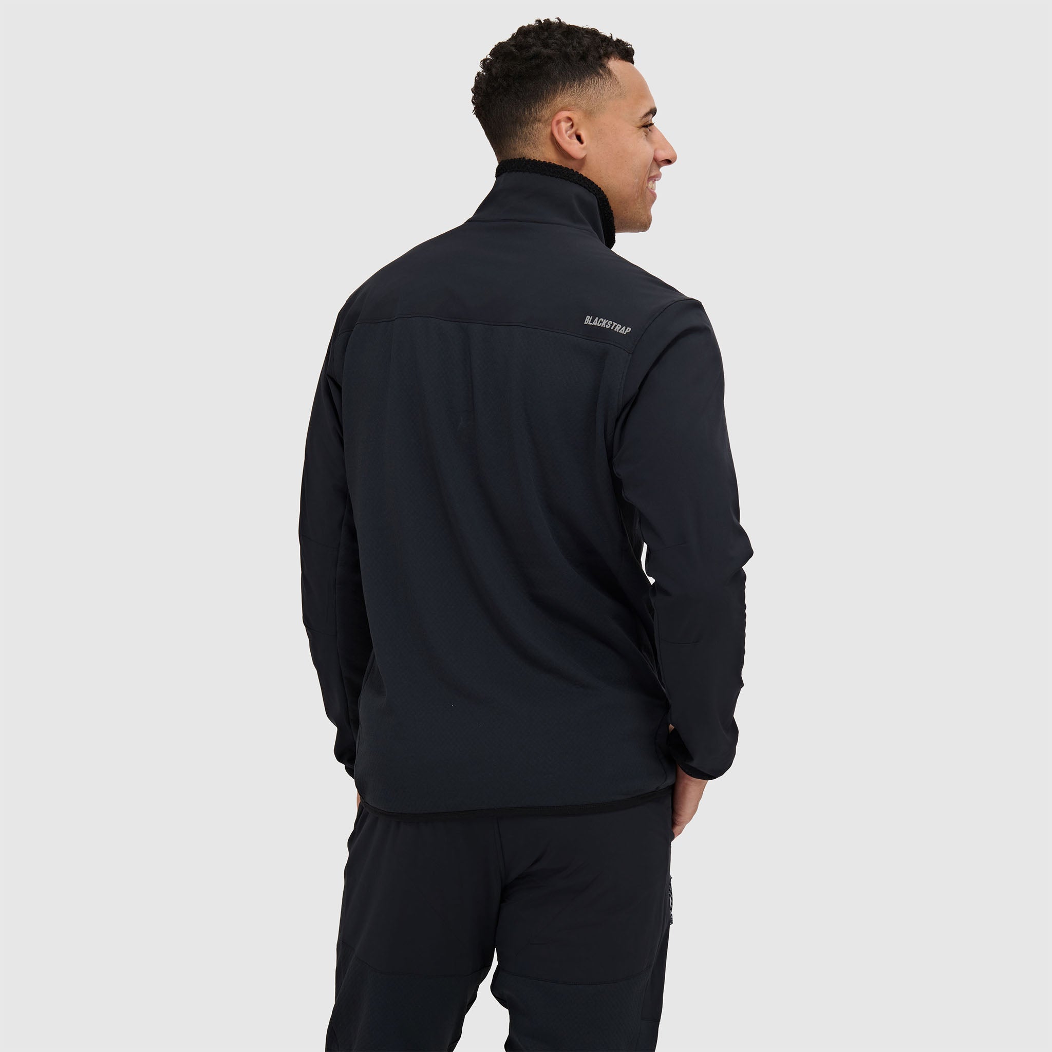 BlackStrap mens Tribrid Half Zip Jacket #color_black